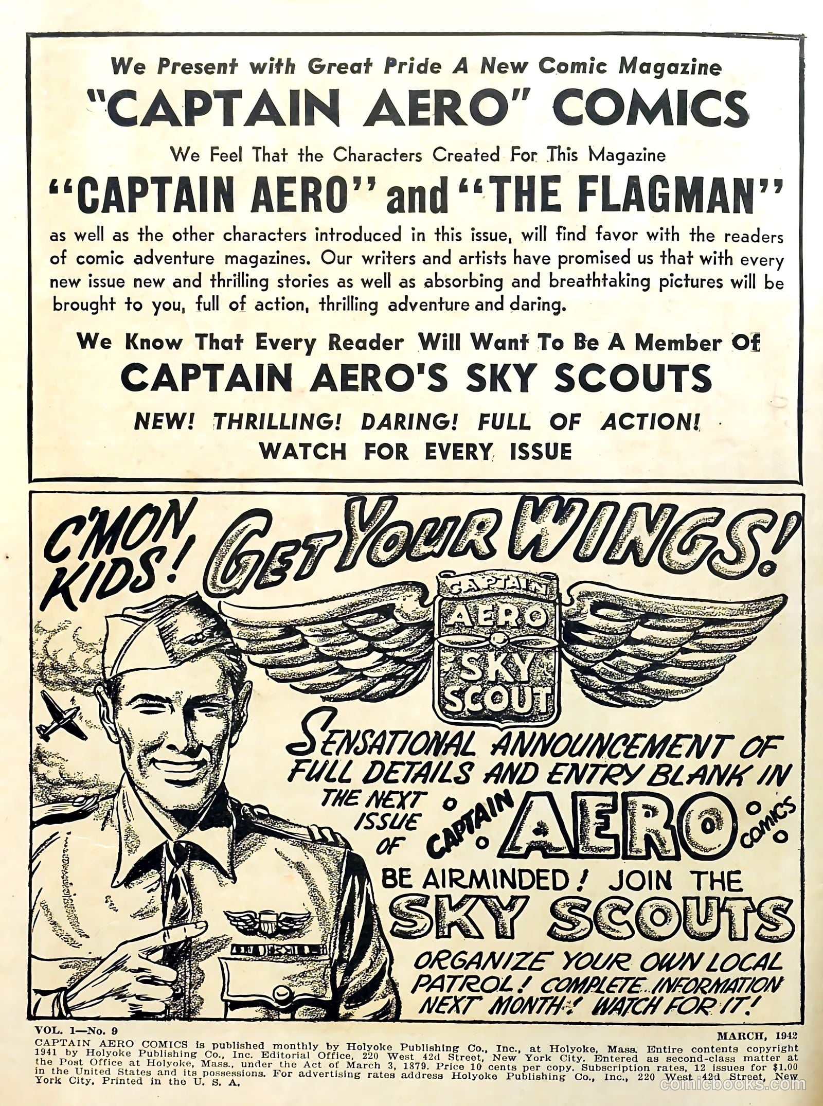 Captain Triumph Comics #3 (1942) — page 2 of 68