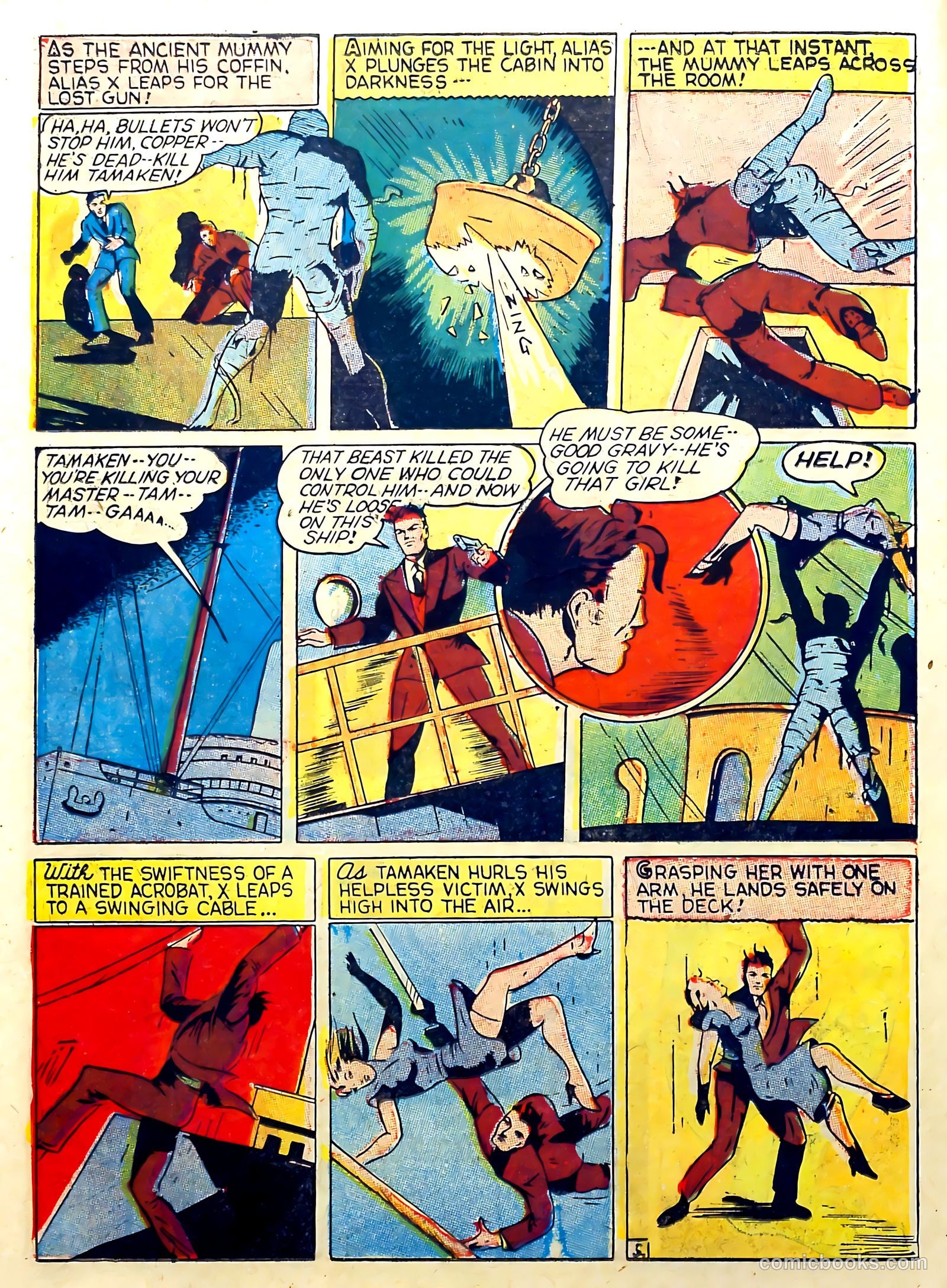 Captain Triumph Comics #3 (1942) — page 20 of 68