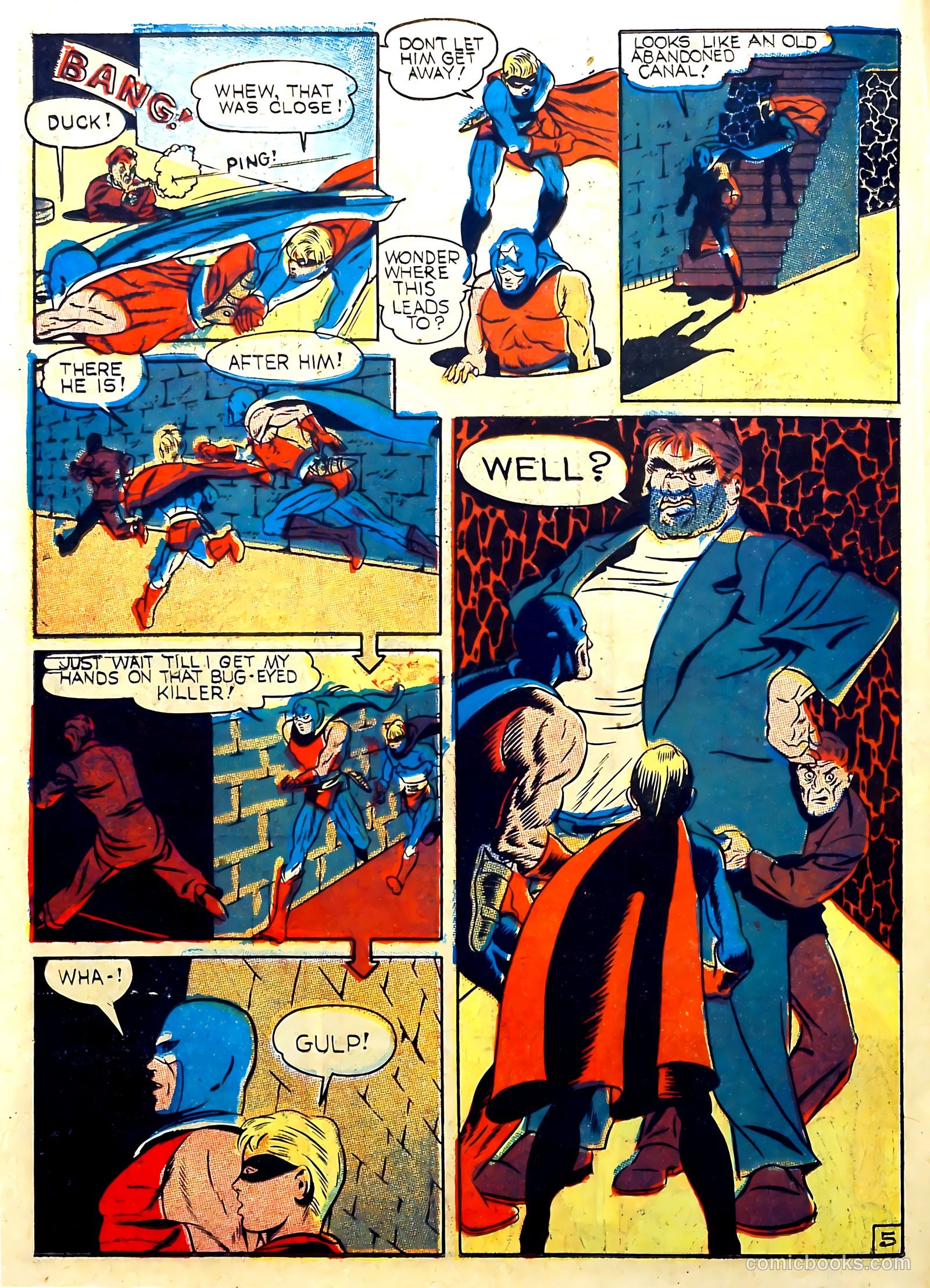 Captain Triumph Comics #3 (1942) — page 36 of 68