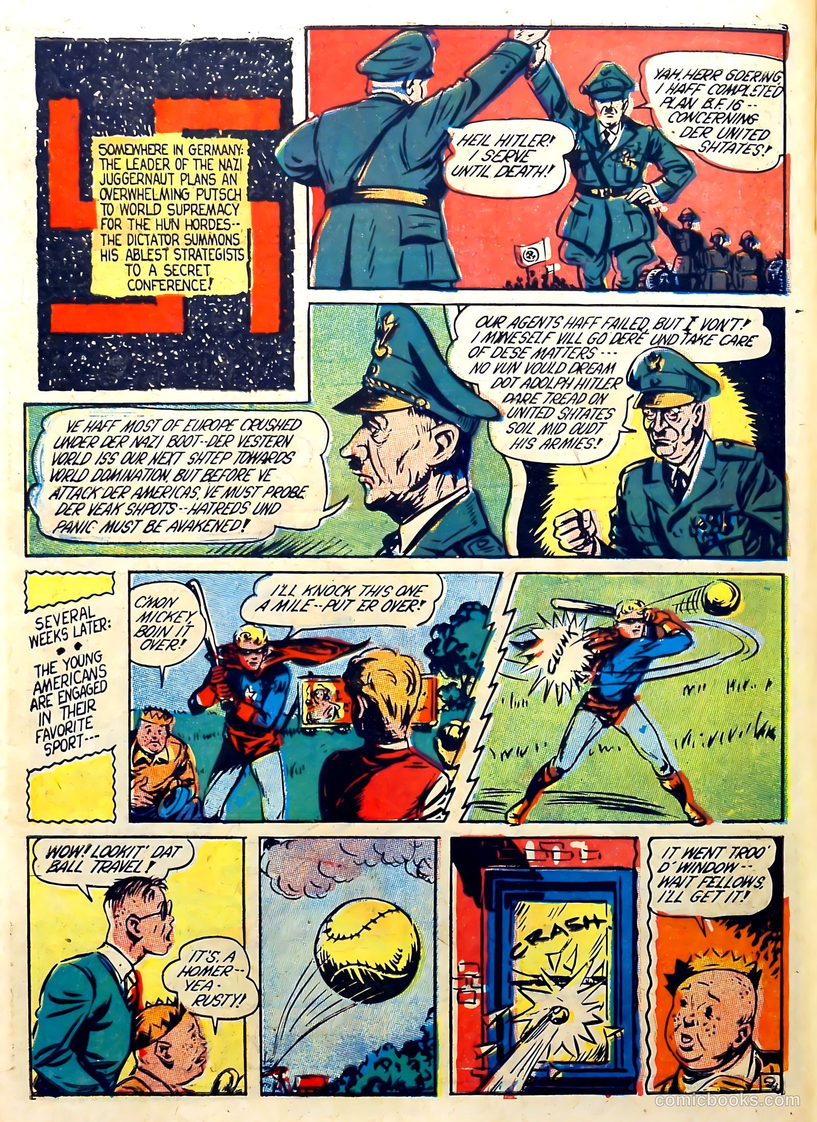 Captain Triumph Comics #3 (1942) — page 54 of 68