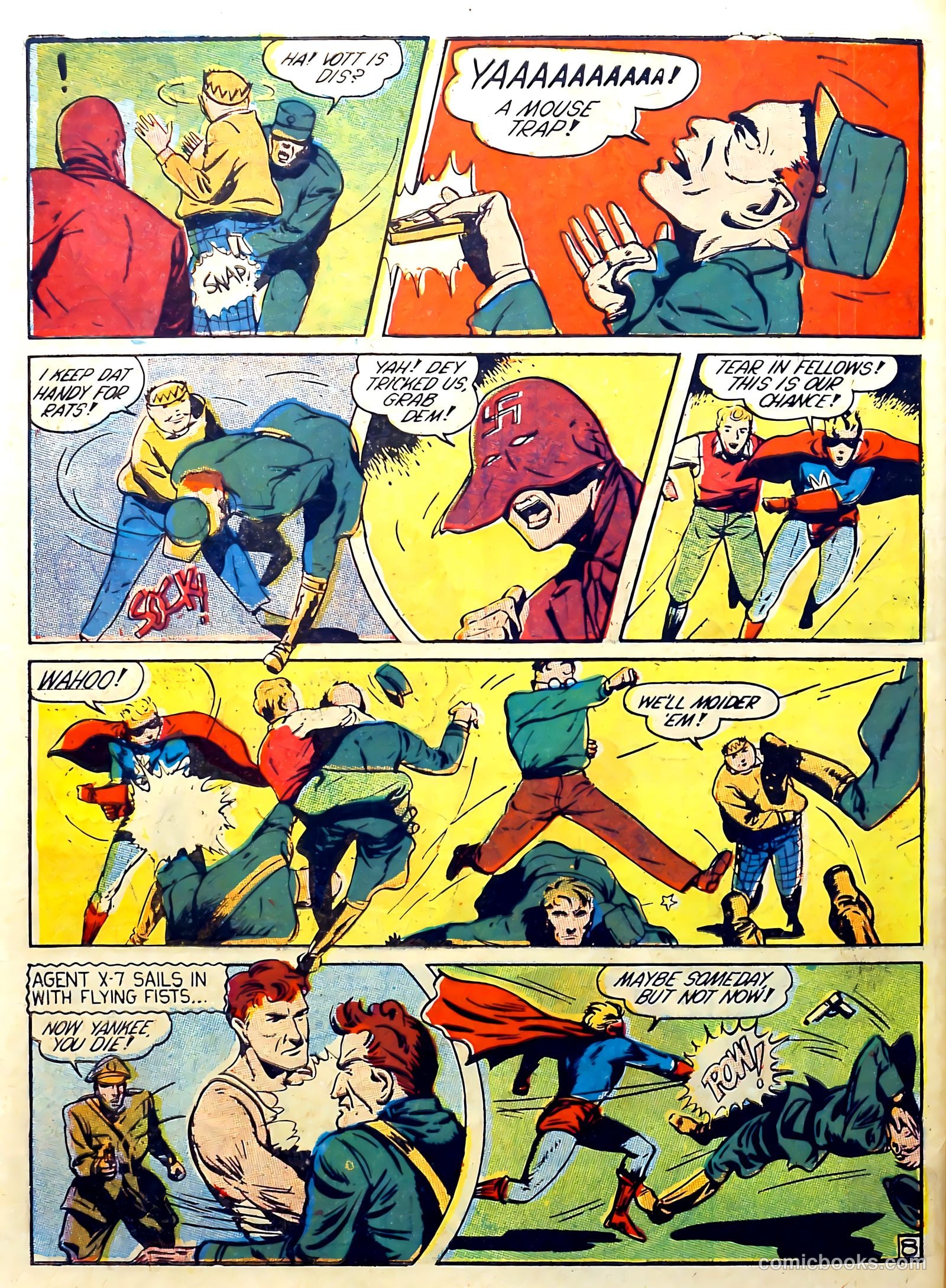 Captain Triumph Comics #3 (1942) — page 60 of 68