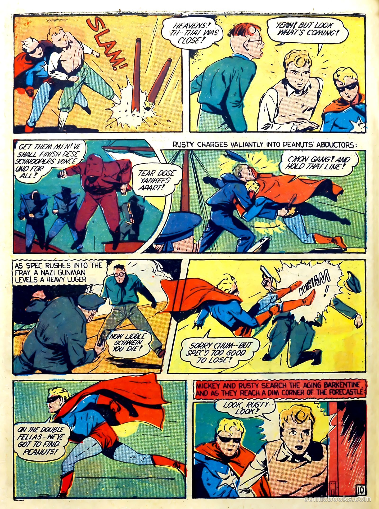 Captain Triumph Comics #3 (1942) — page 62 of 68