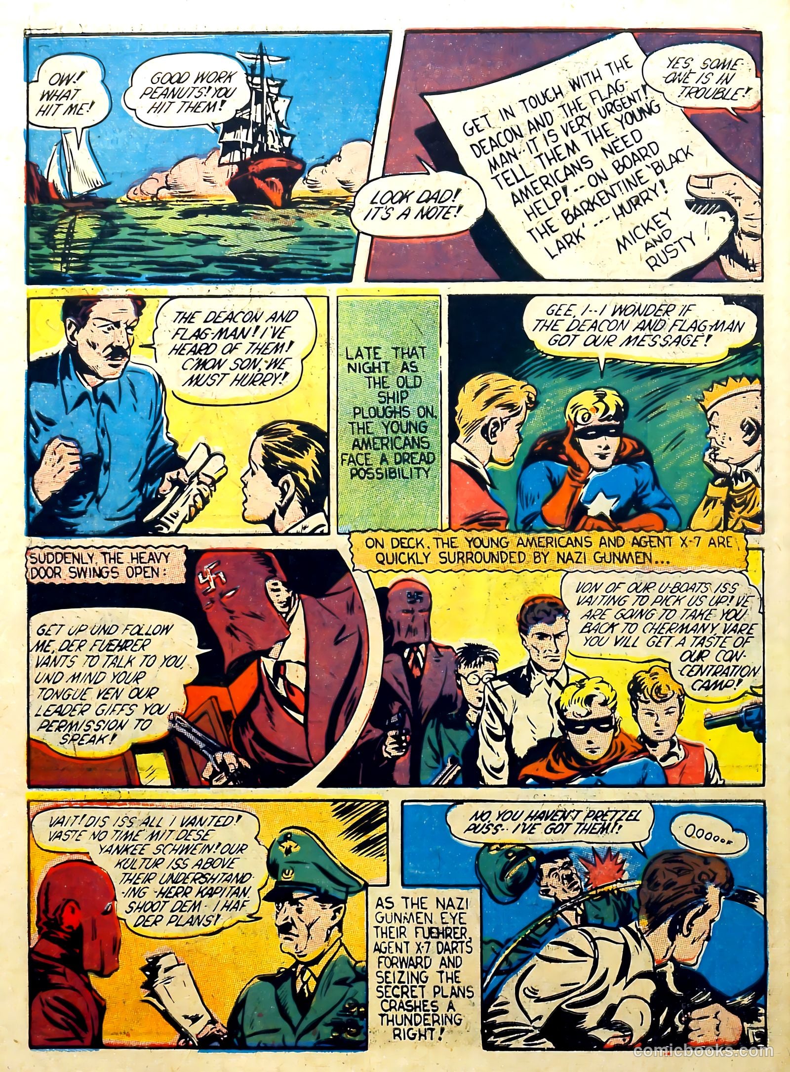 Captain Triumph Comics #3 (1942) — page 64 of 68