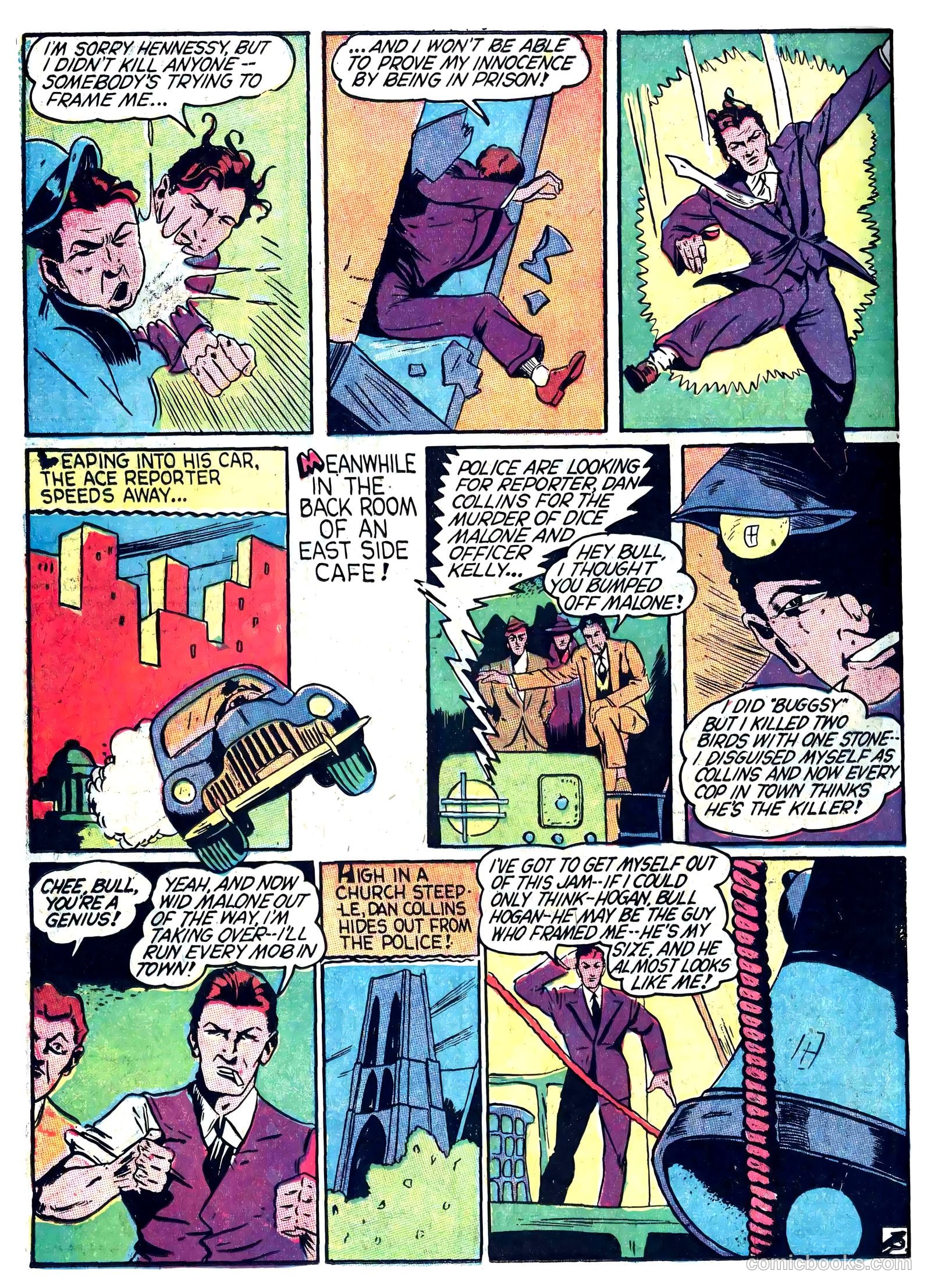 Captain Triumph Comics #4 (1942) — page 50 of 68