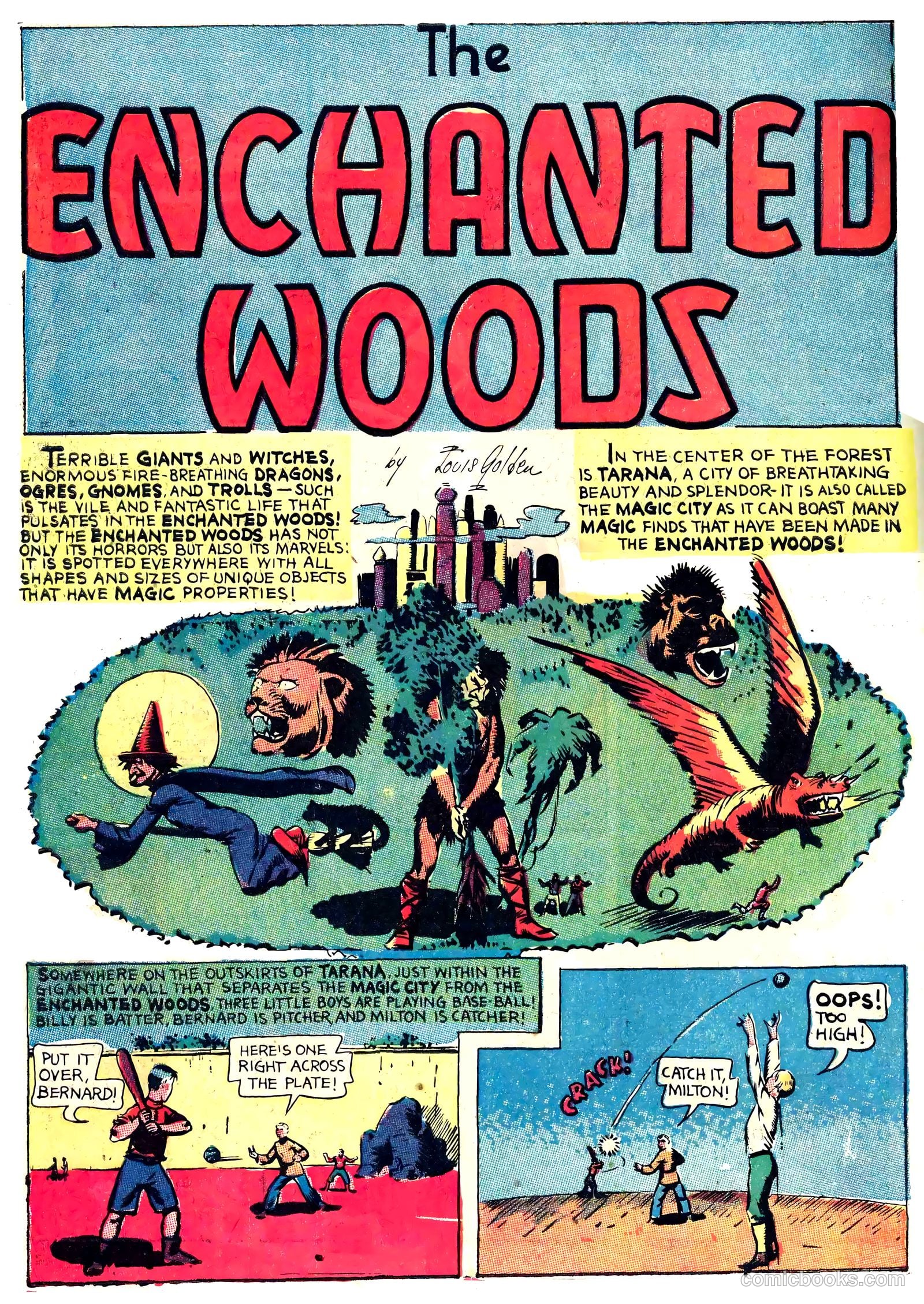 Captain Triumph Comics #4 (1942) — page 54 of 68