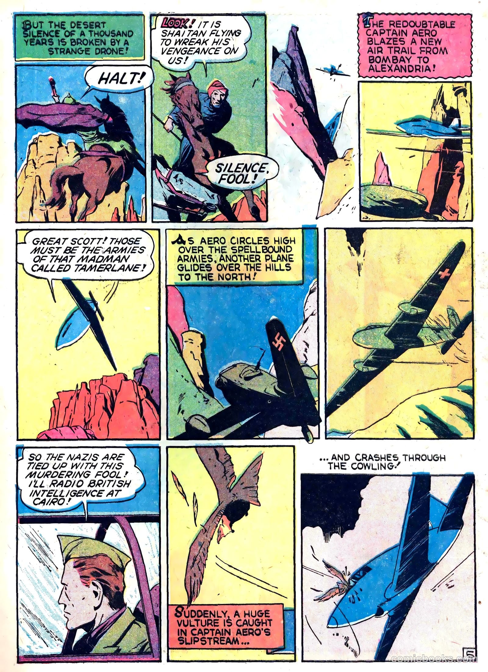 Captain Triumph Comics #5 (1942) — page 7 of 68