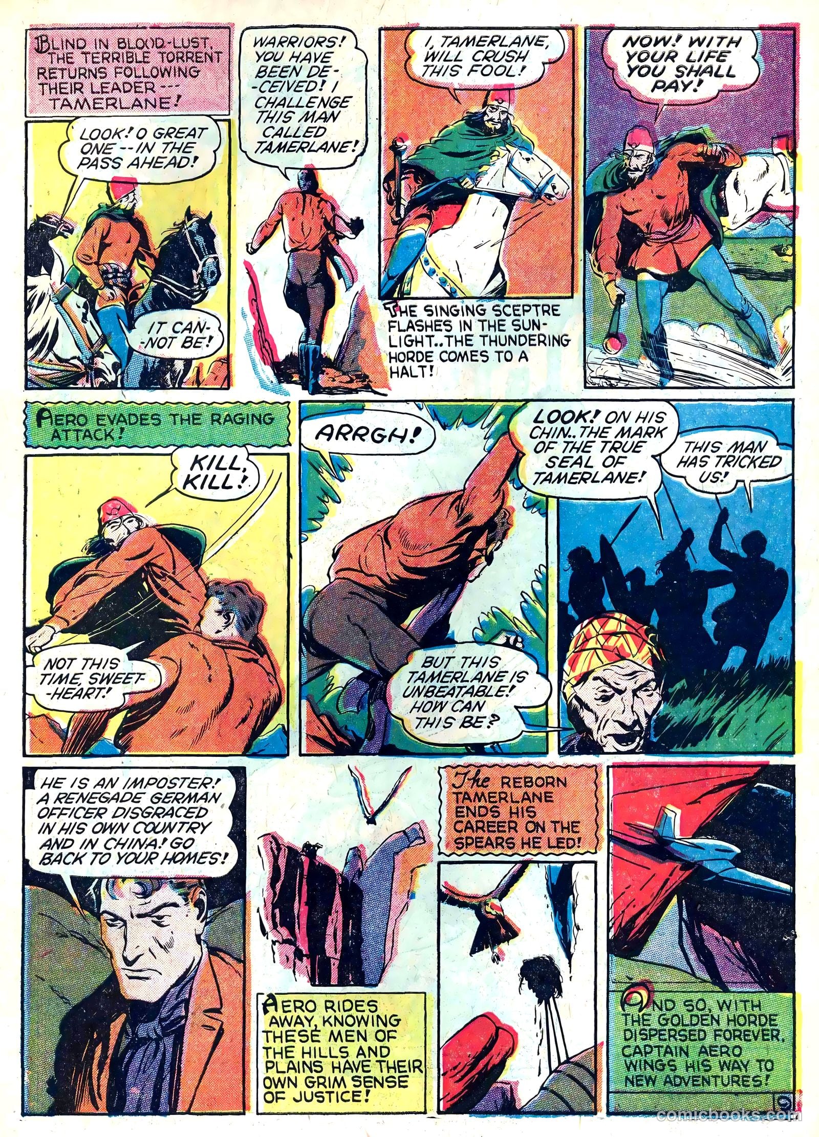 Captain Triumph Comics #5 (1942) — page 11 of 68
