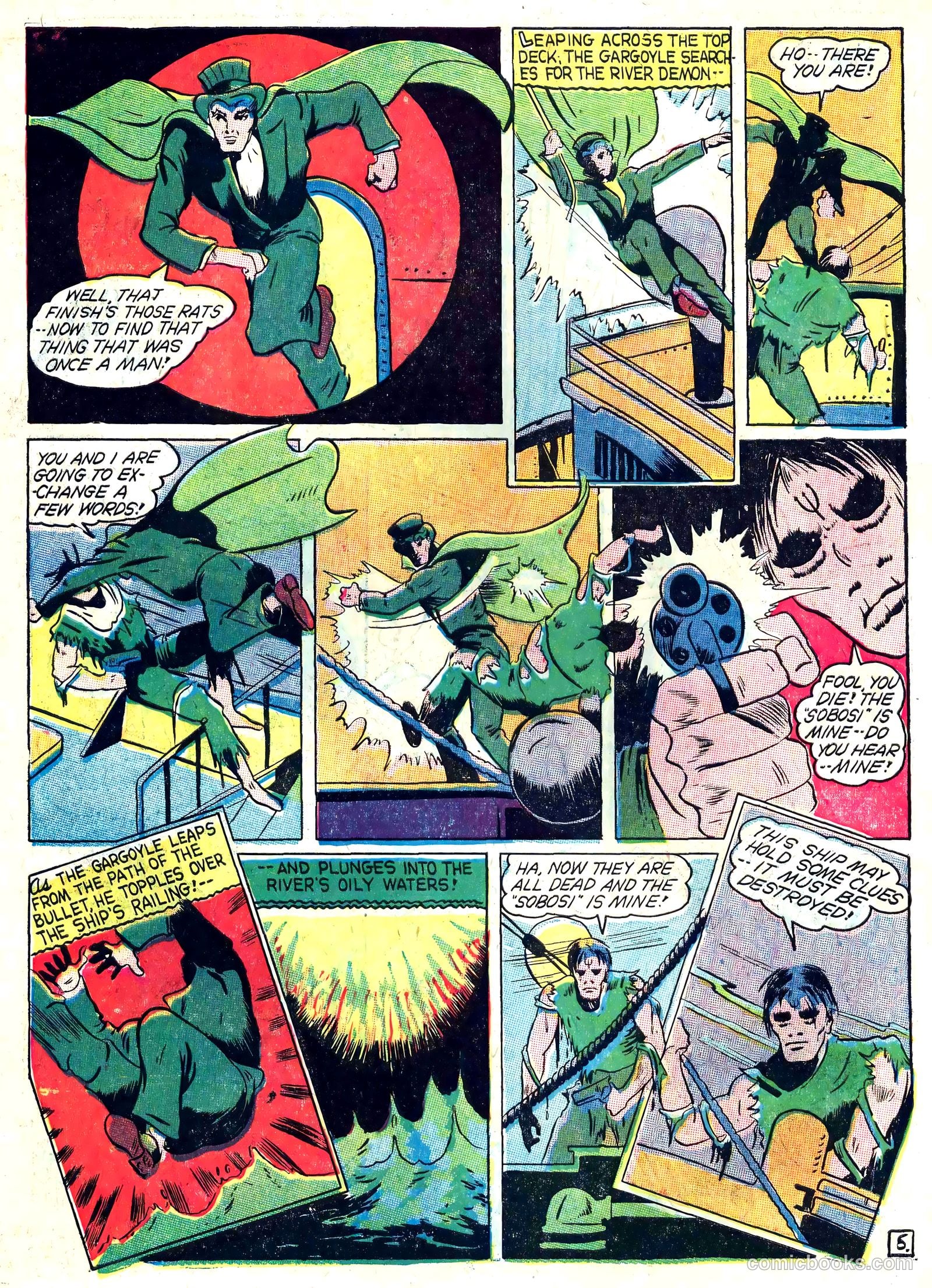 Captain Triumph Comics #5 (1942) — page 16 of 68