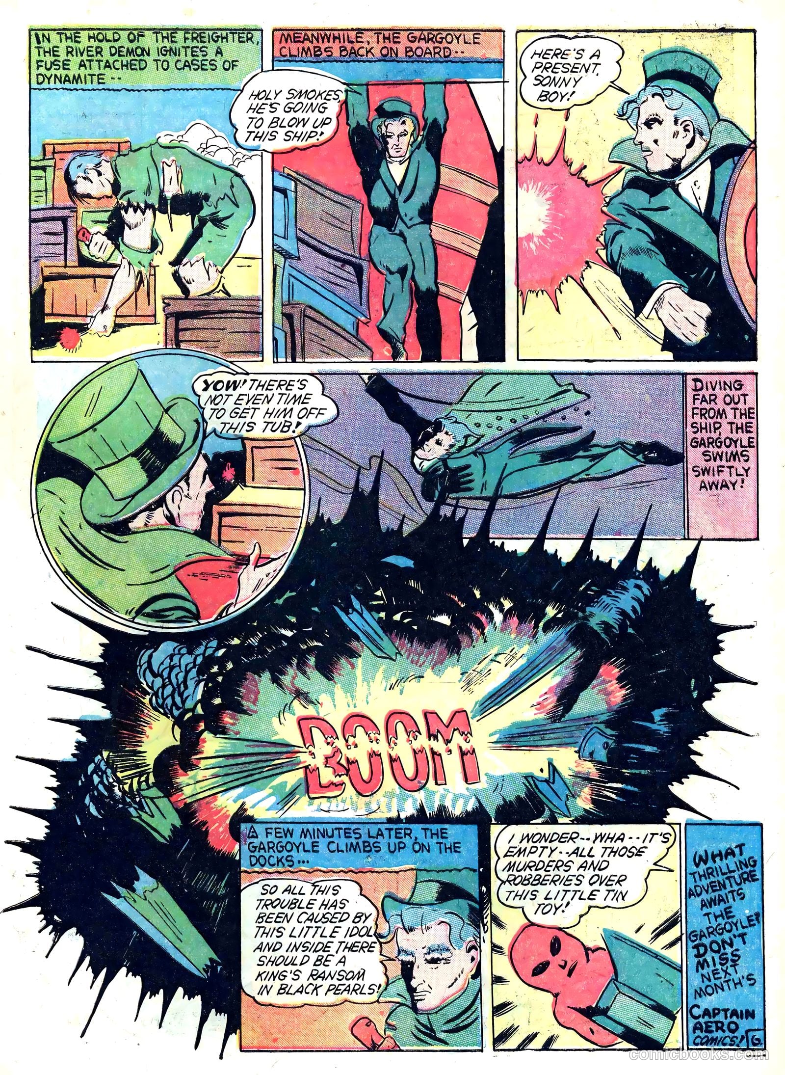 Captain Triumph Comics #5 (1942) — page 17 of 68