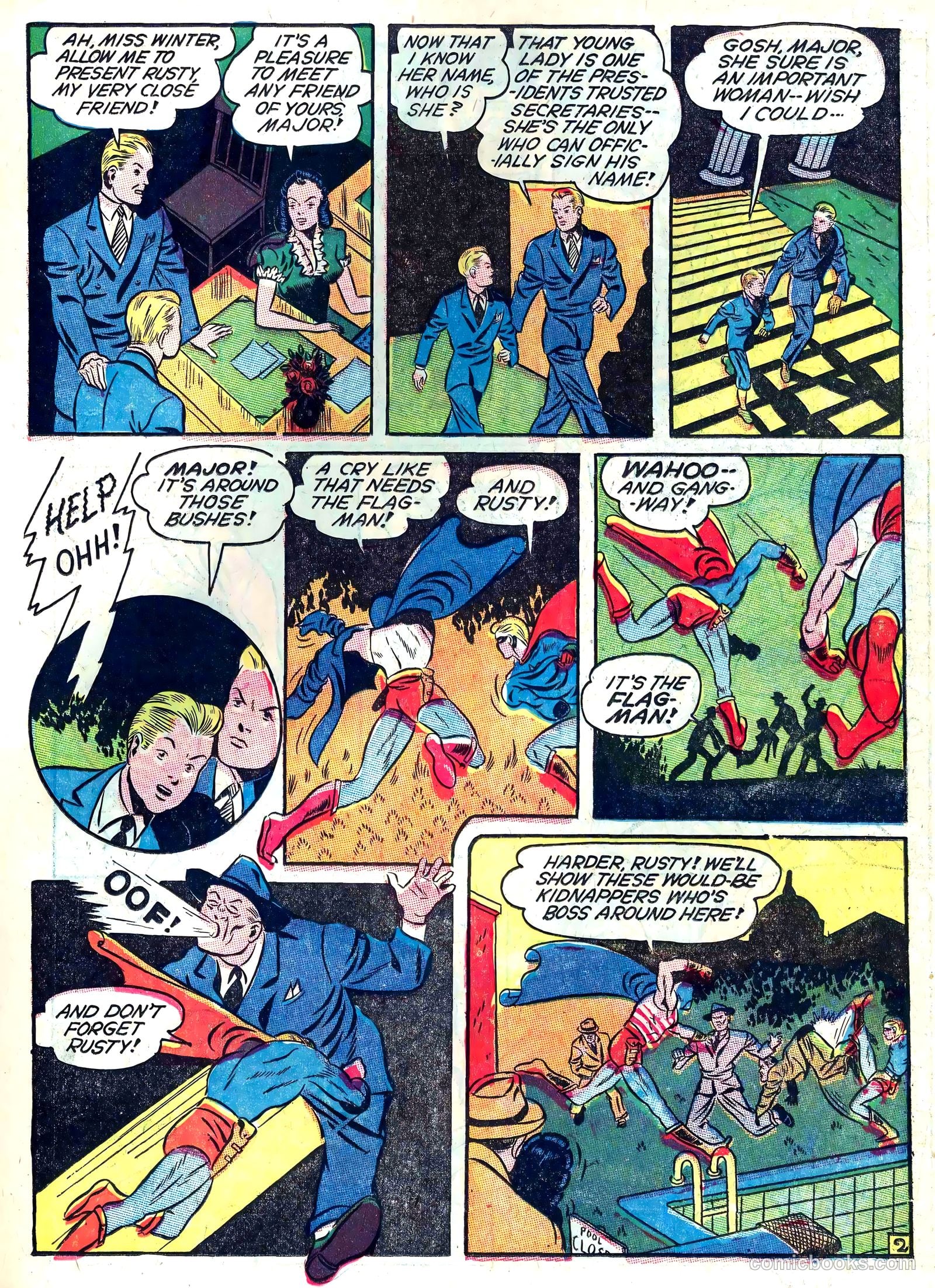 Captain Triumph Comics #5 (1942) — page 19 of 68