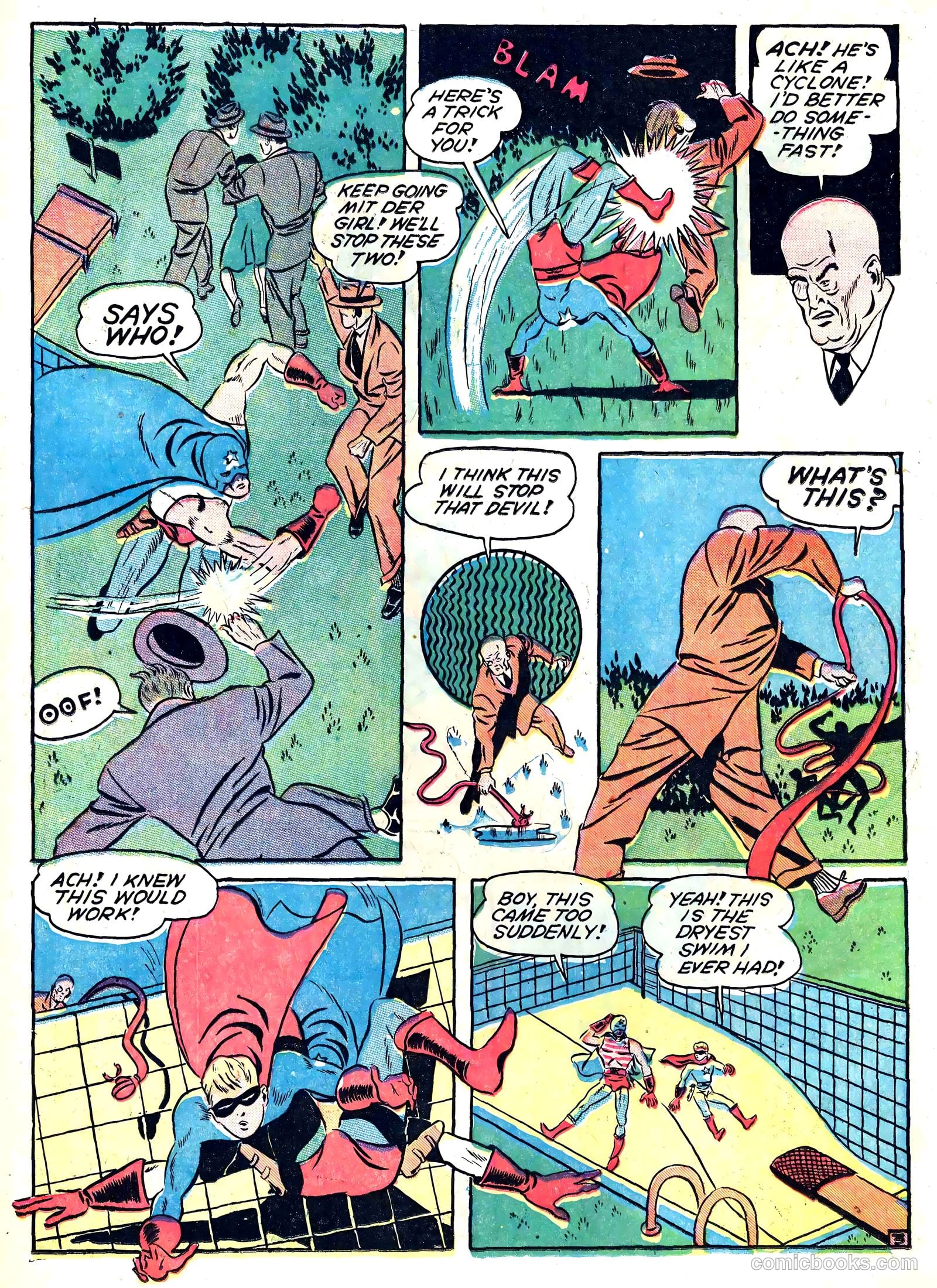 Captain Triumph Comics #5 (1942) — page 20 of 68