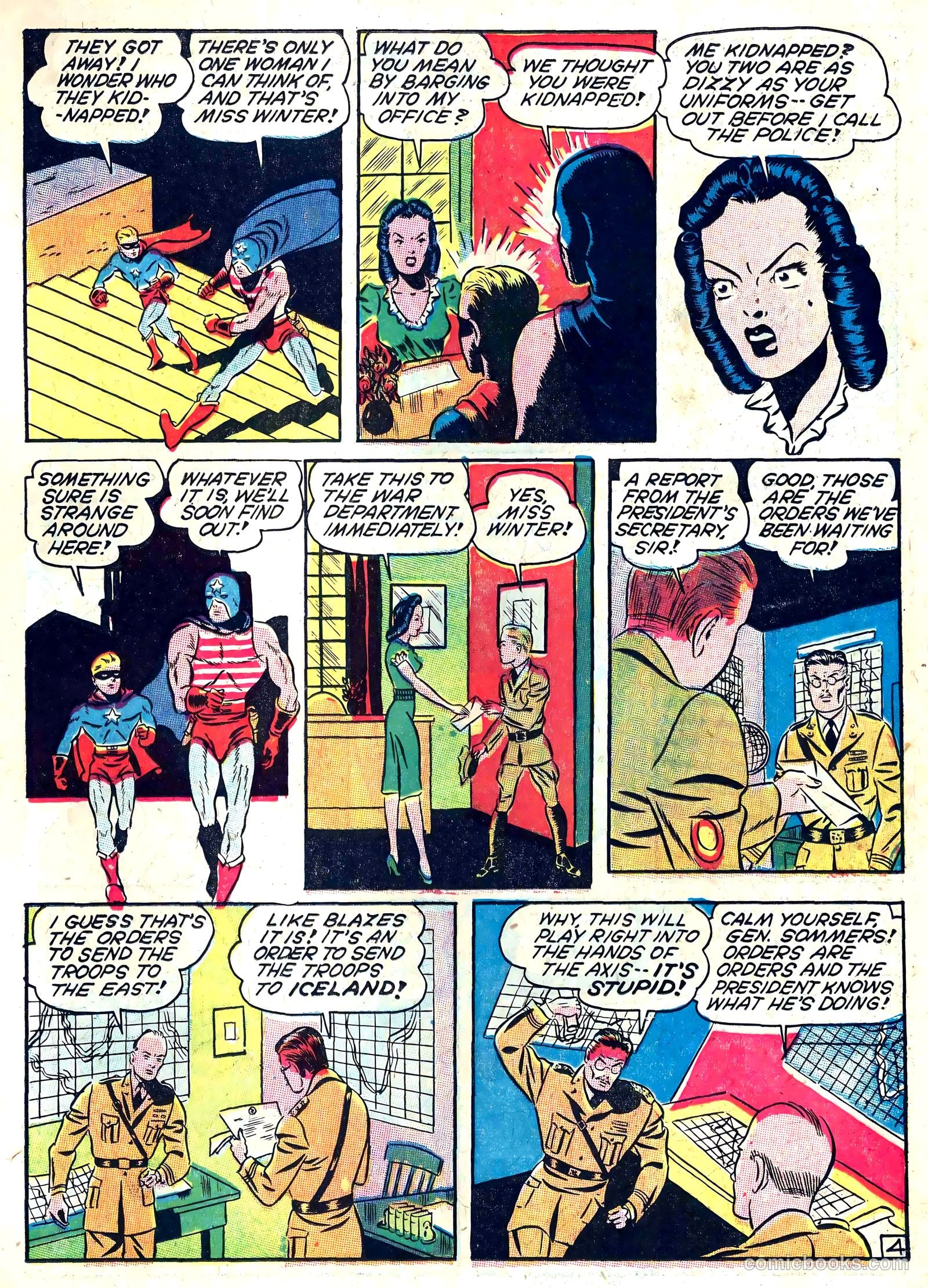 Captain Triumph Comics #5 (1942) — page 21 of 68