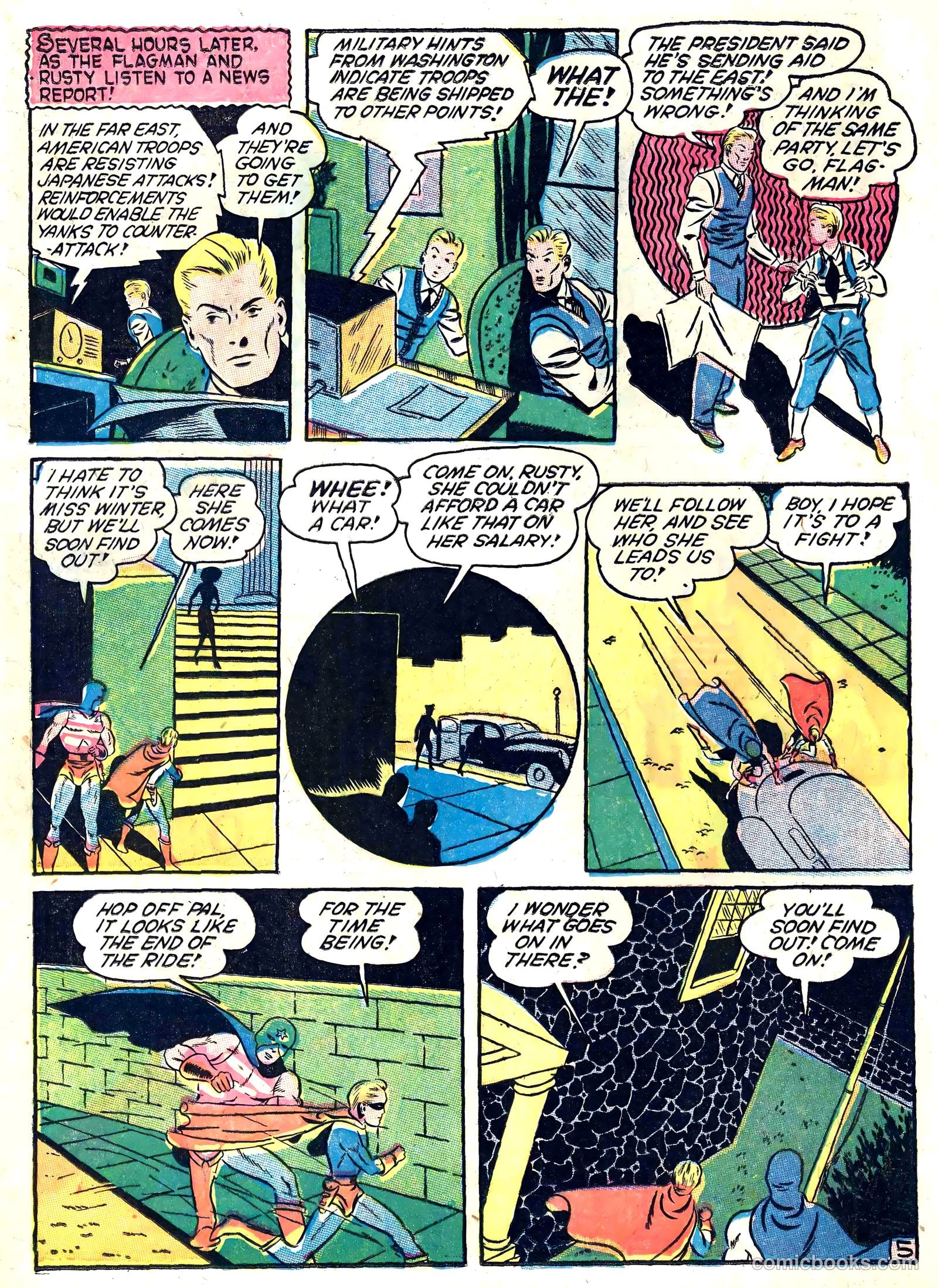 Captain Triumph Comics #5 (1942) — page 22 of 68