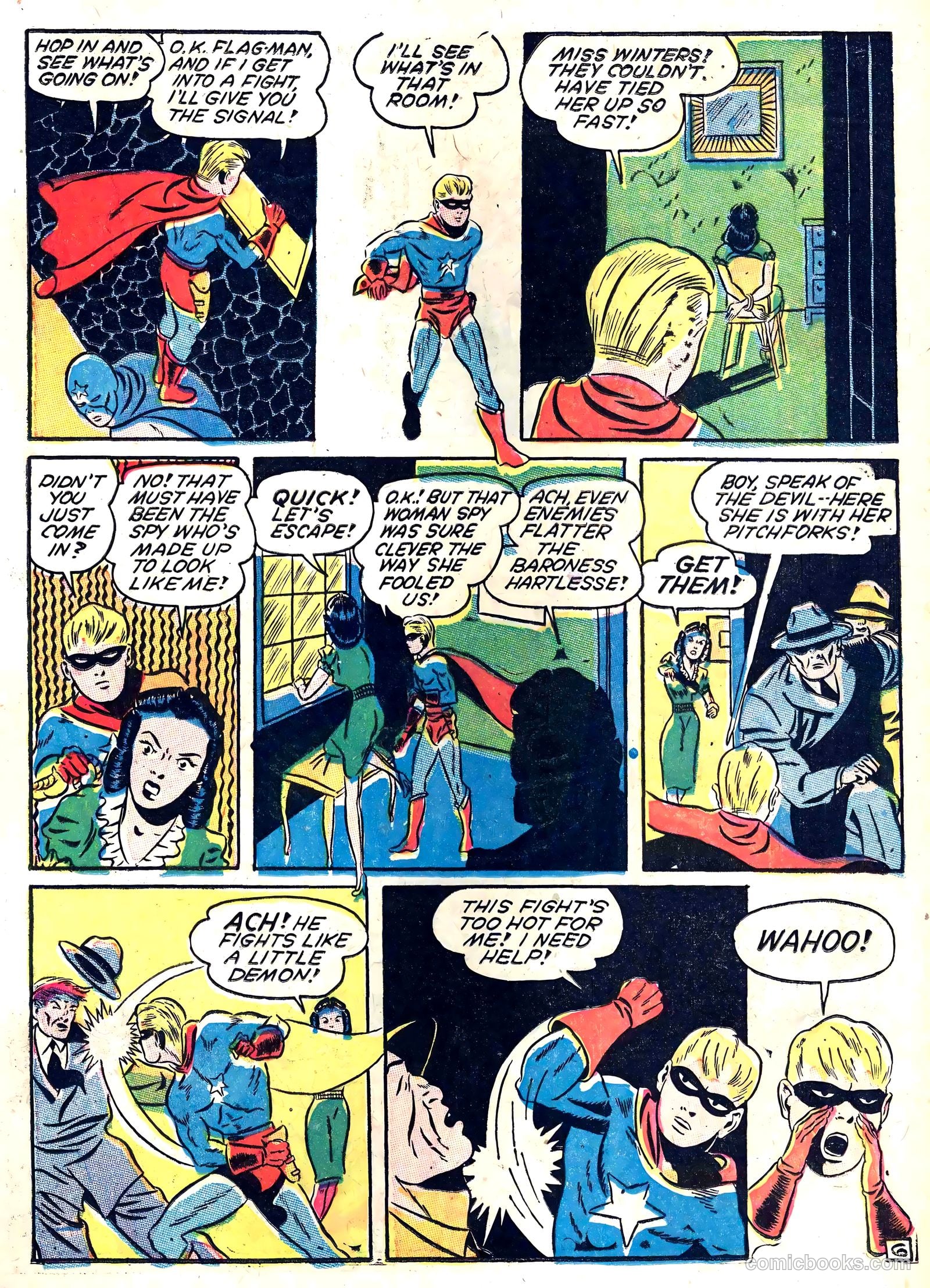 Captain Triumph Comics #5 (1942) — page 23 of 68
