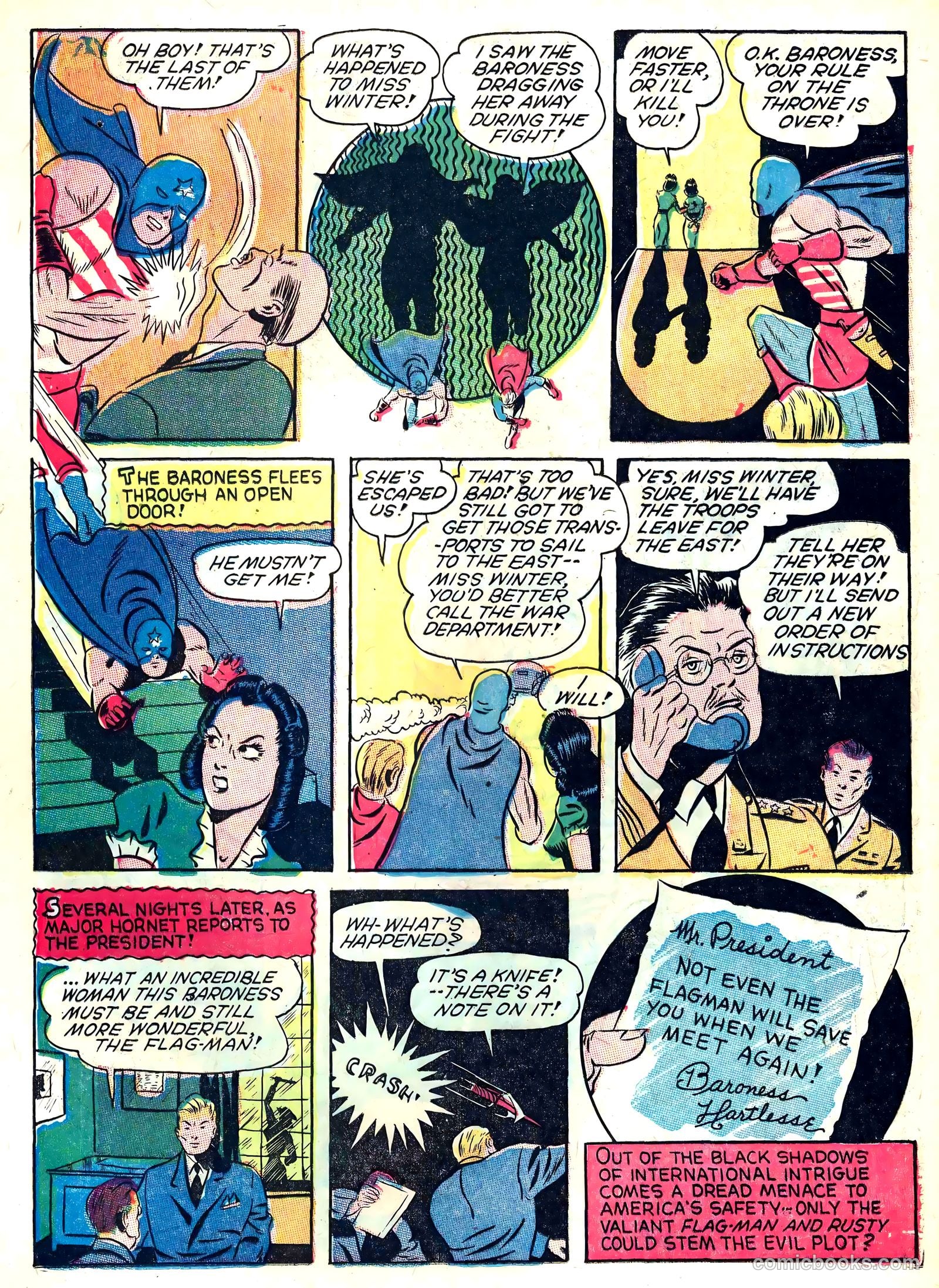 Captain Triumph Comics #5 (1942) — page 25 of 68