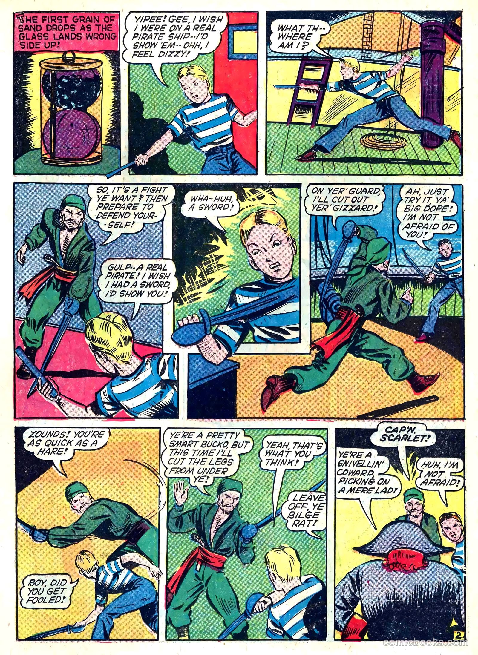 Captain Triumph Comics #5 (1942) — page 27 of 68