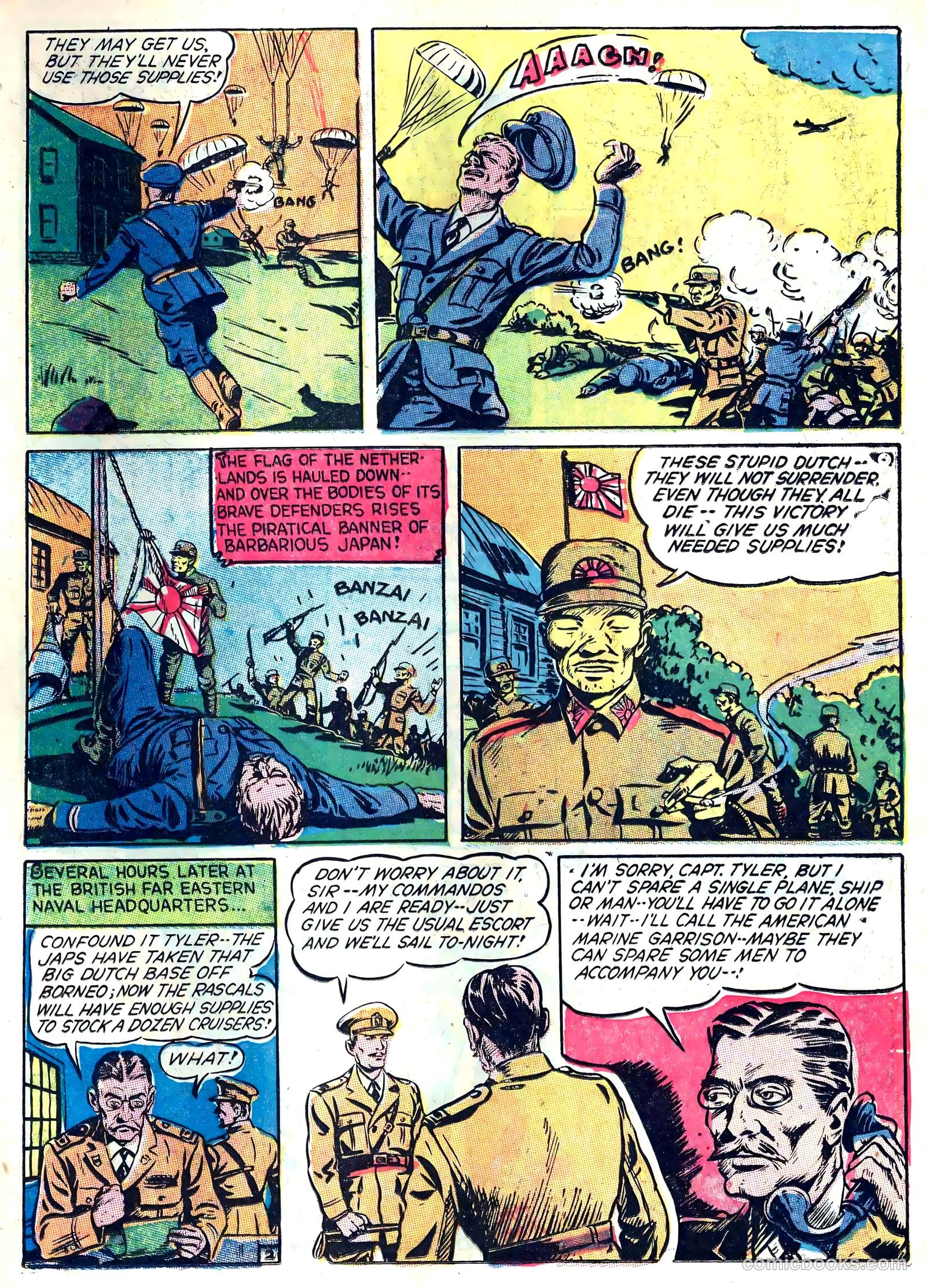 Captain Triumph Comics #5 (1942) — page 33 of 68