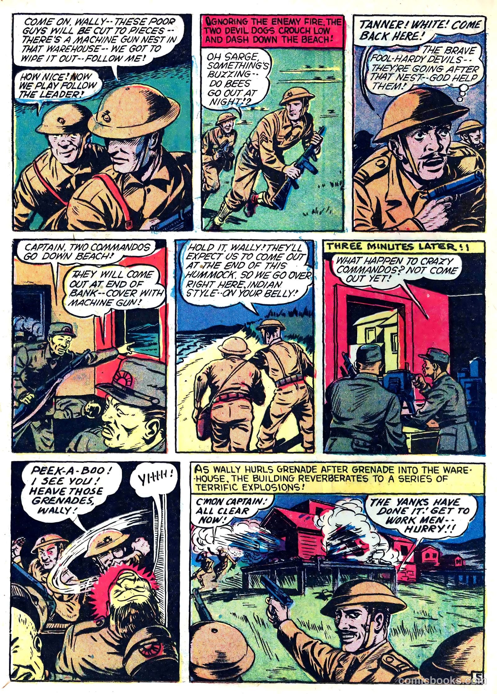 Captain Triumph Comics #5 (1942) — page 36 of 68