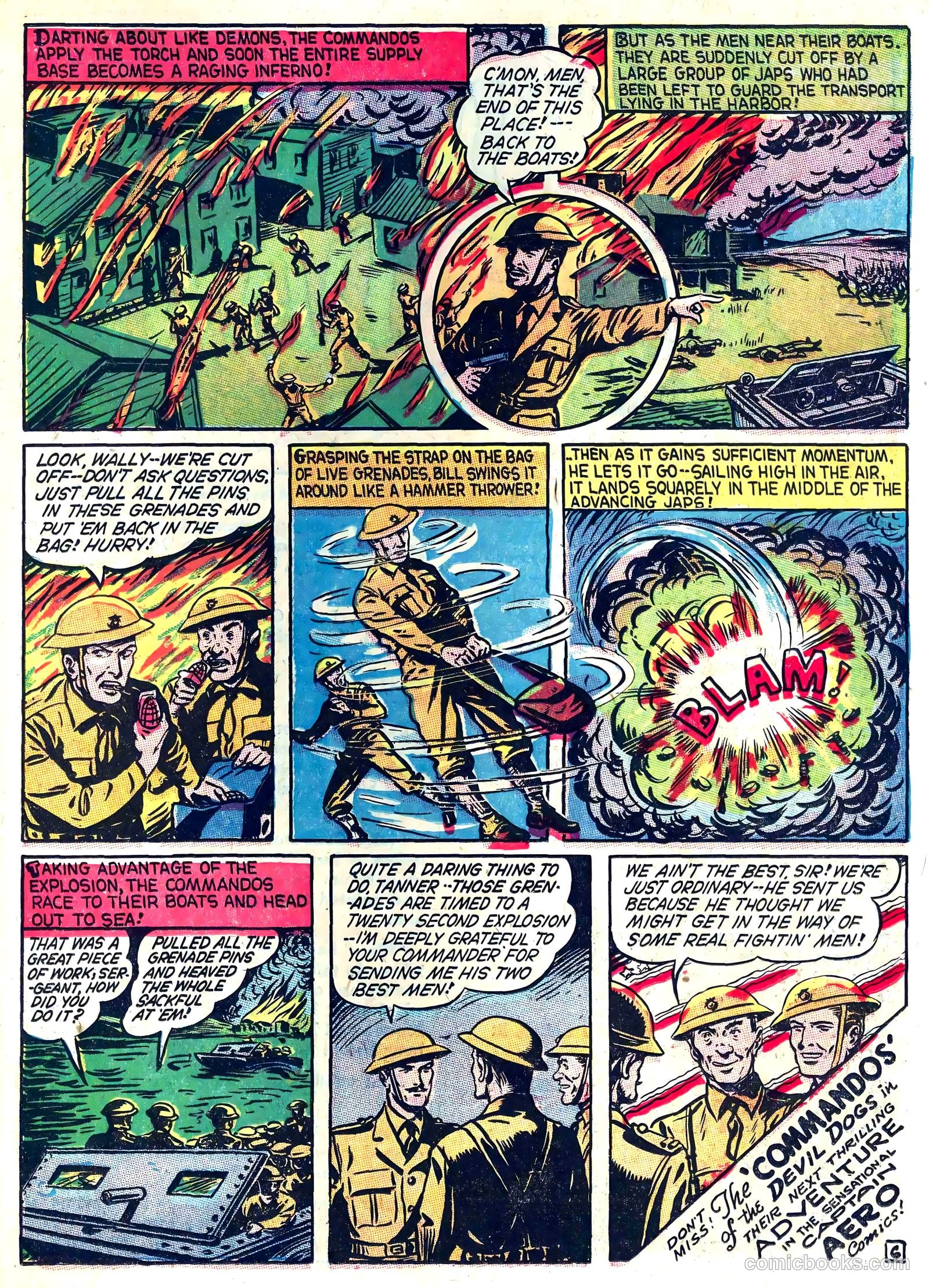 Captain Triumph Comics #5 (1942) — page 37 of 68