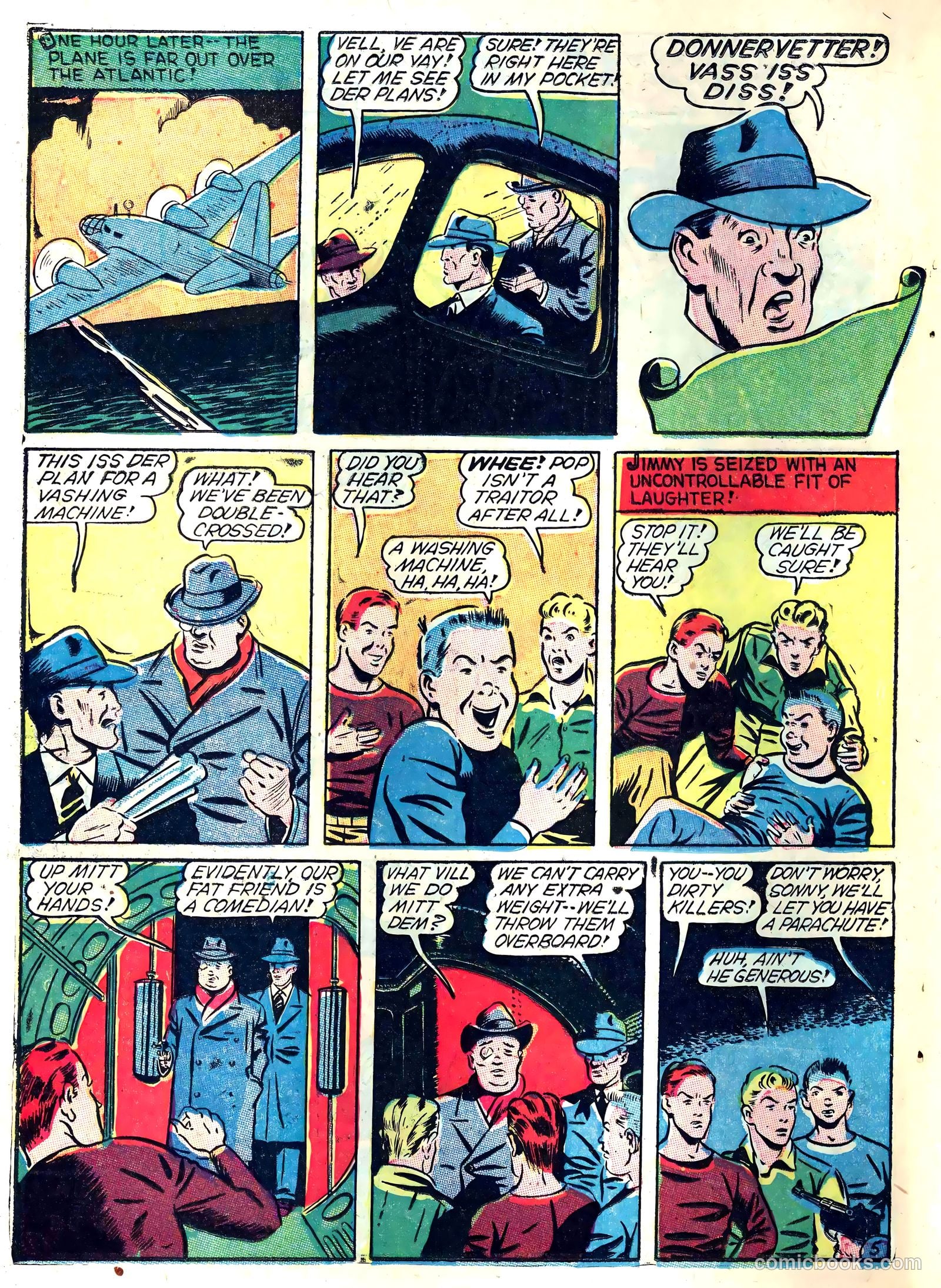 Captain Triumph Comics #5 (1942) — page 46 of 68