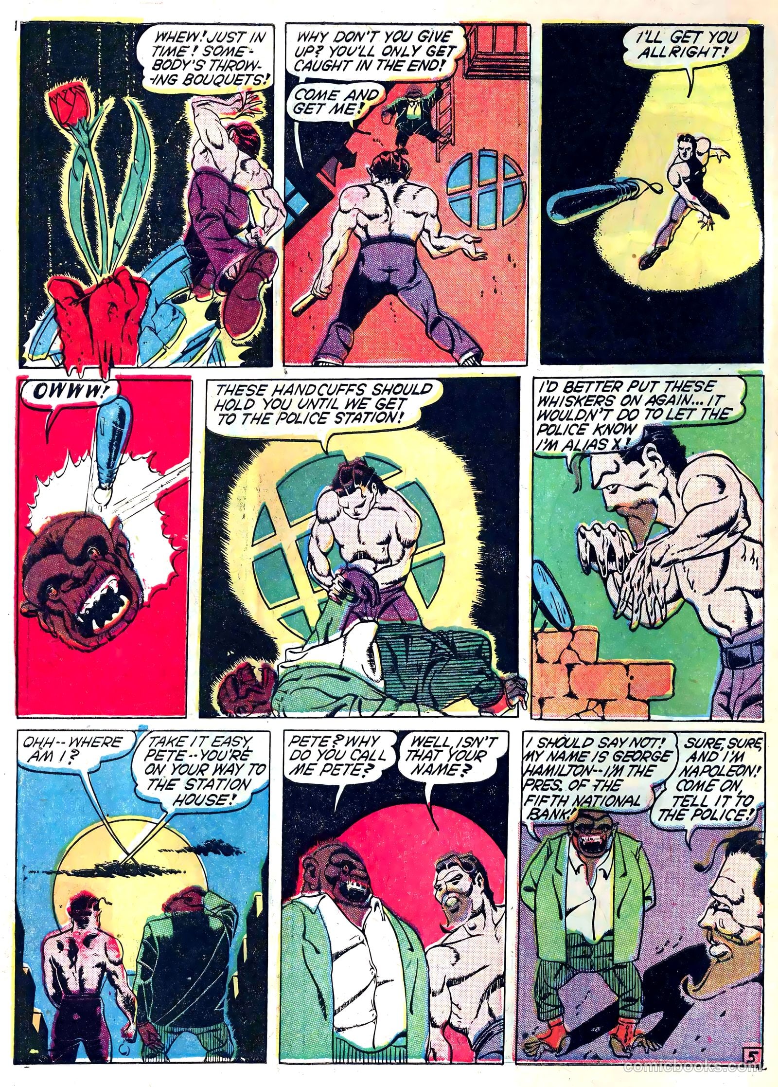 Captain Triumph Comics #5 (1942) — page 52 of 68