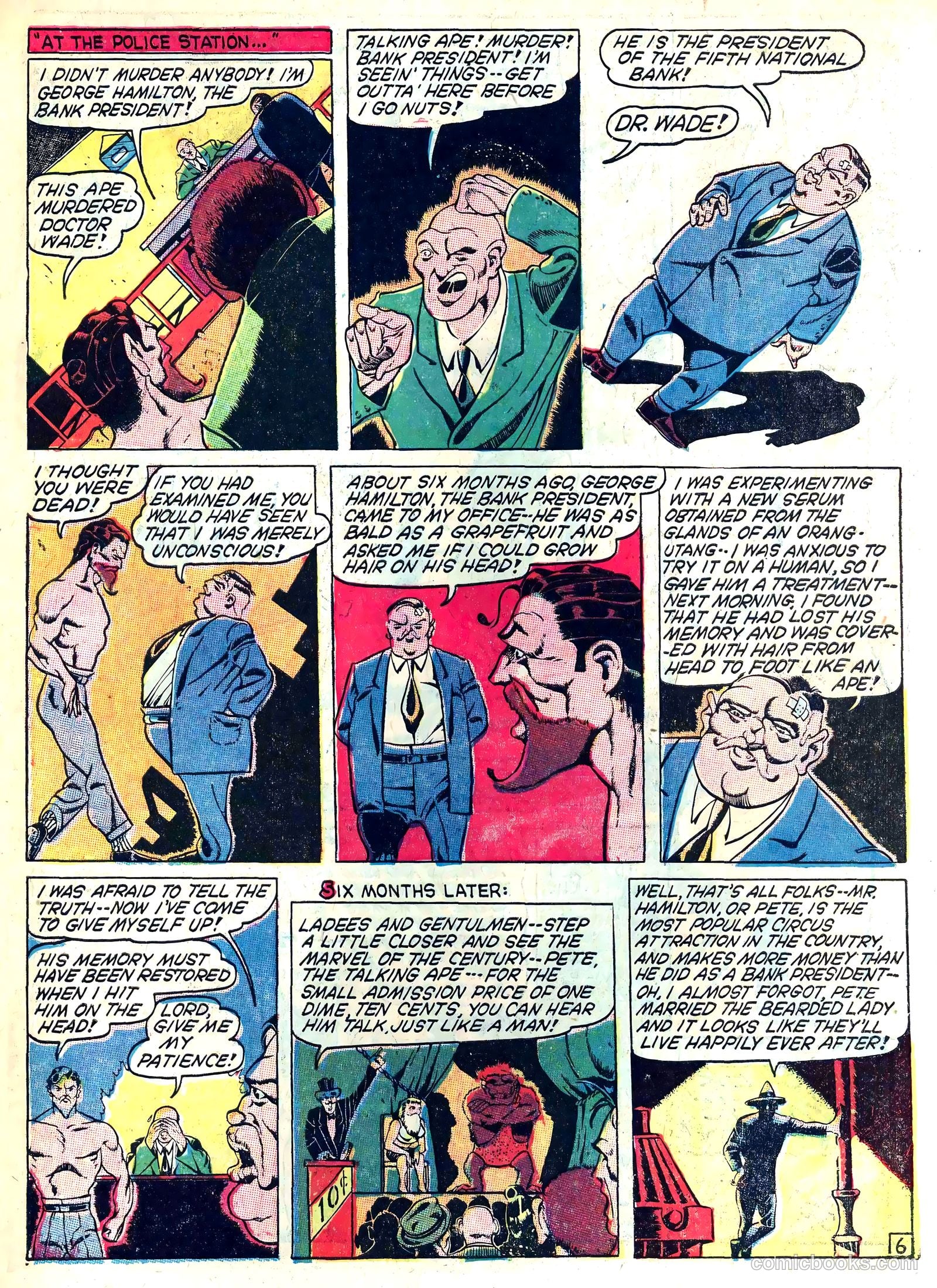 Captain Triumph Comics #5 (1942) — page 53 of 68