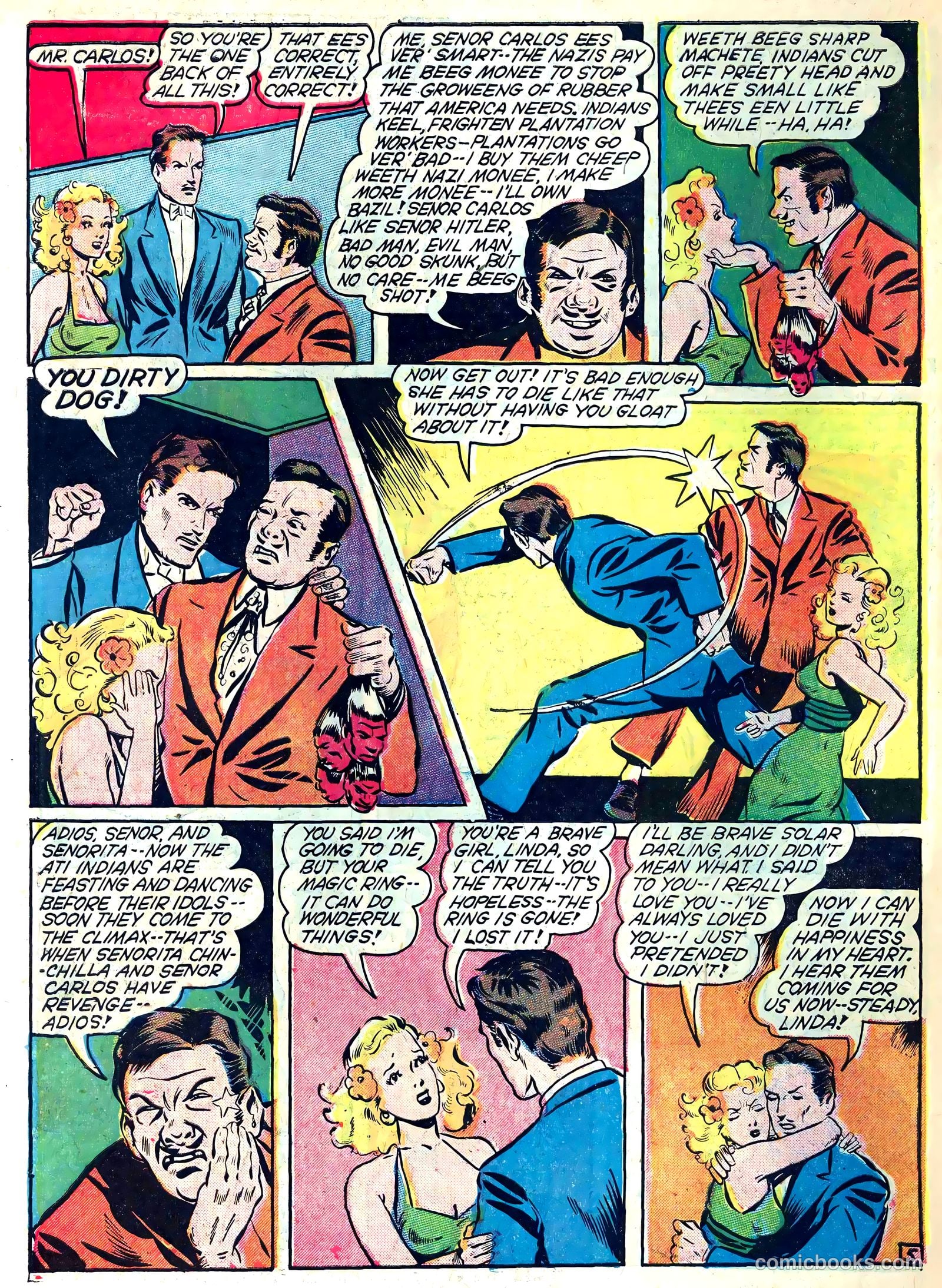 Captain Triumph Comics #5 (1942) — page 58 of 68