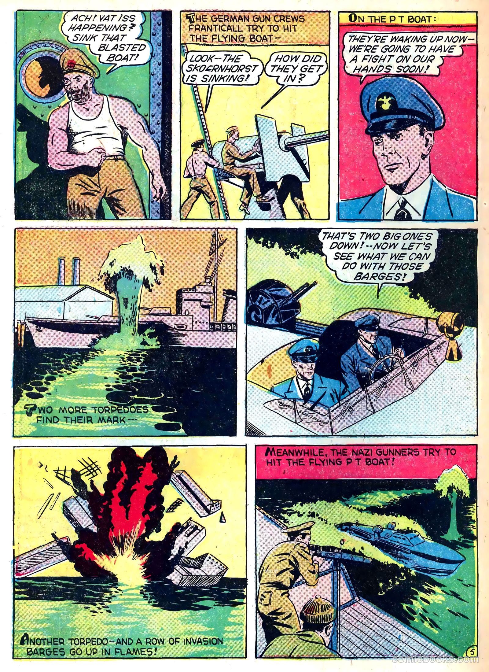 Captain Triumph Comics #5 (1942) — page 64 of 68