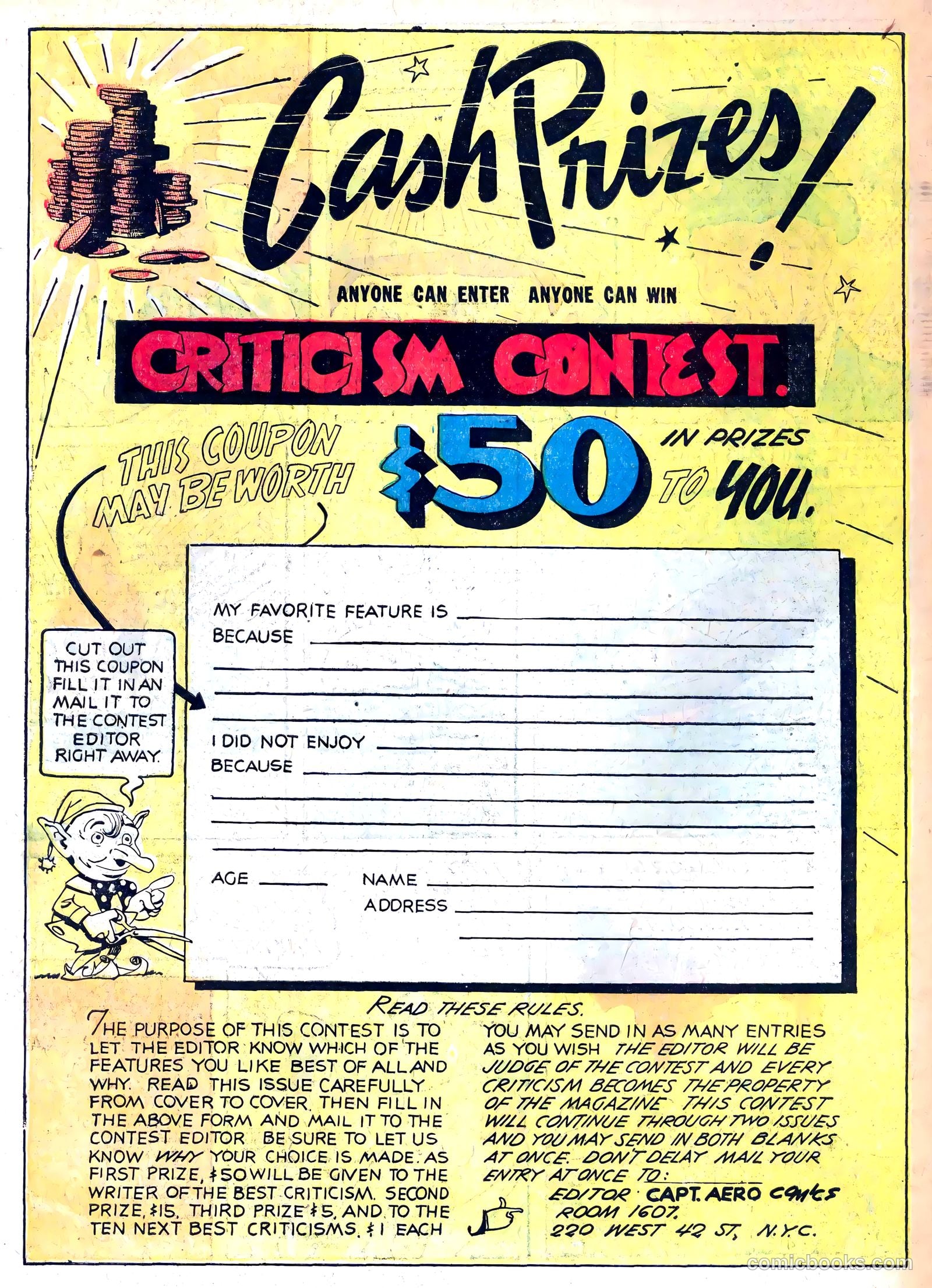 Captain Triumph Comics #5 (1942) — page 66 of 68