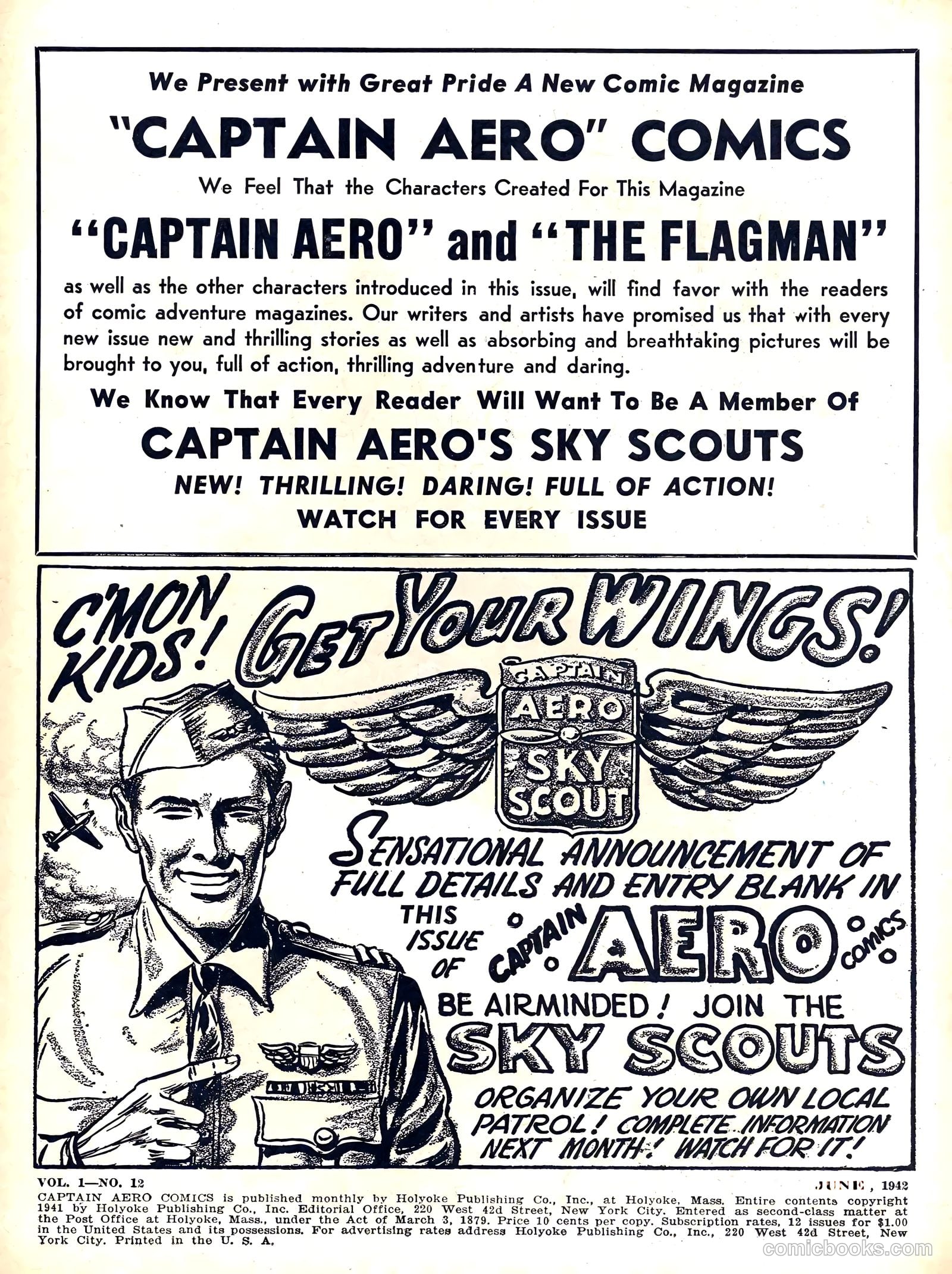Captain Triumph Comics #6 (1942) — page 2 of 68