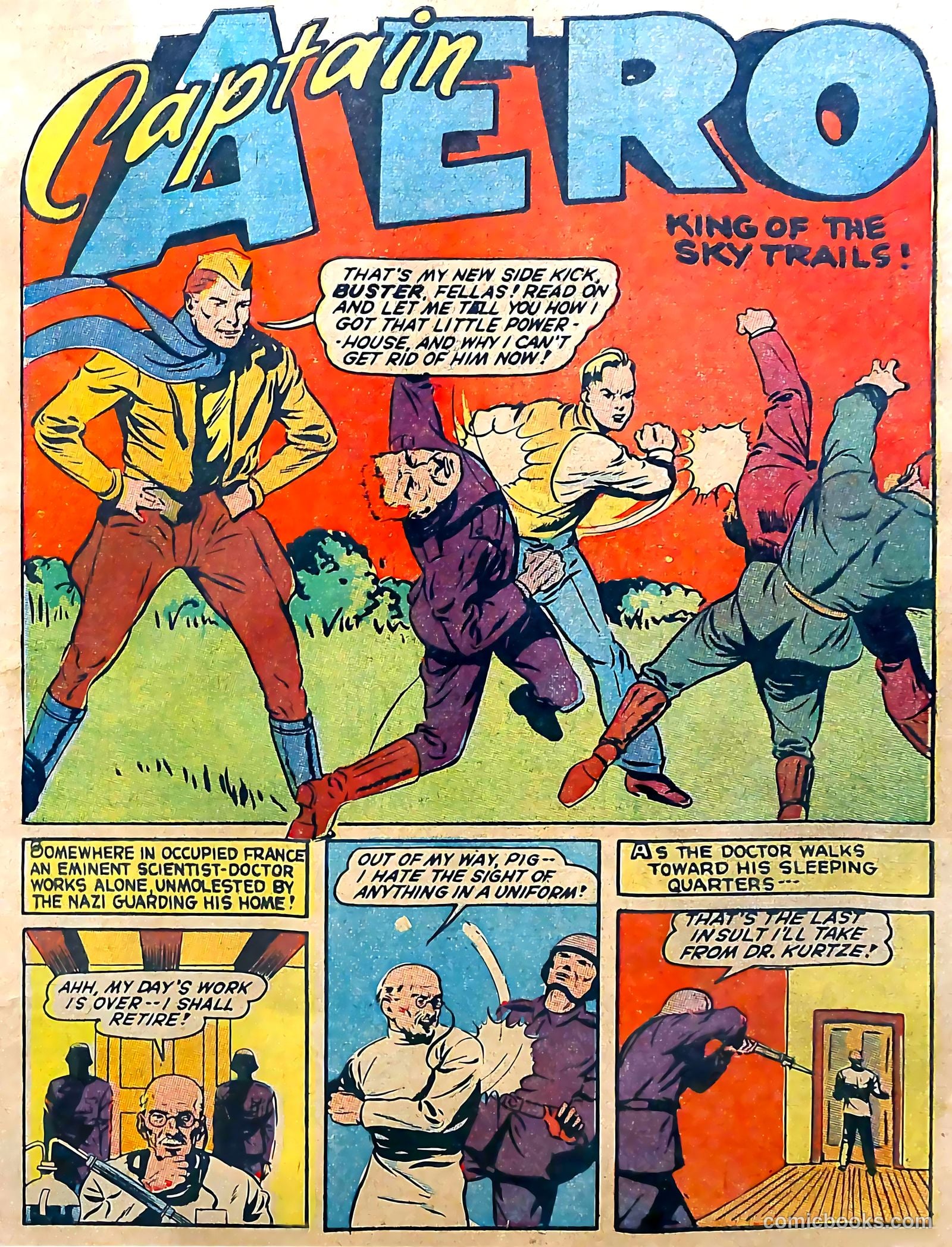 Captain Triumph Comics #6 (1942) — page 3 of 68