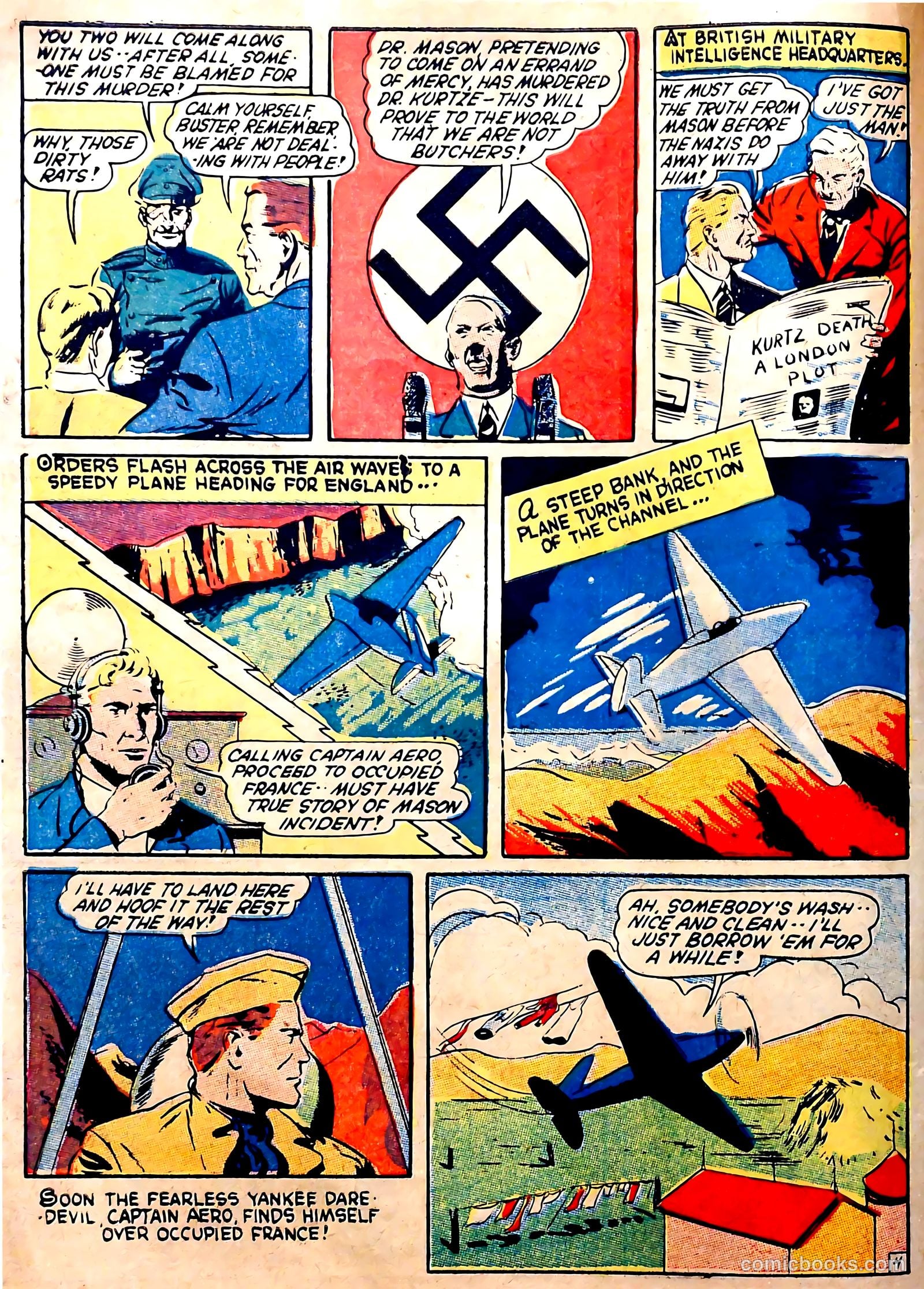 Captain Triumph Comics #6 (1942) — page 6 of 68