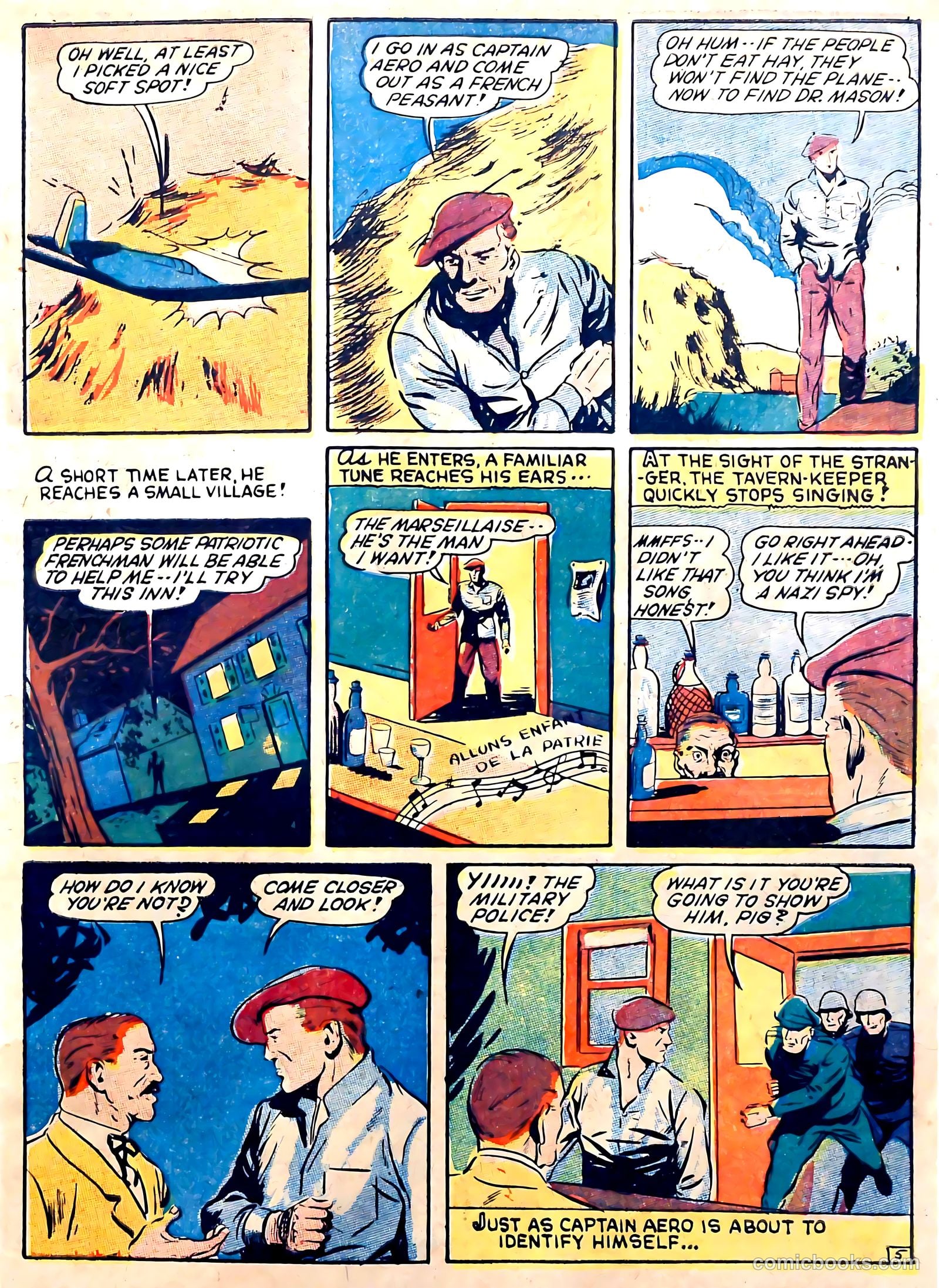 Captain Triumph Comics #6 (1942) — page 7 of 68