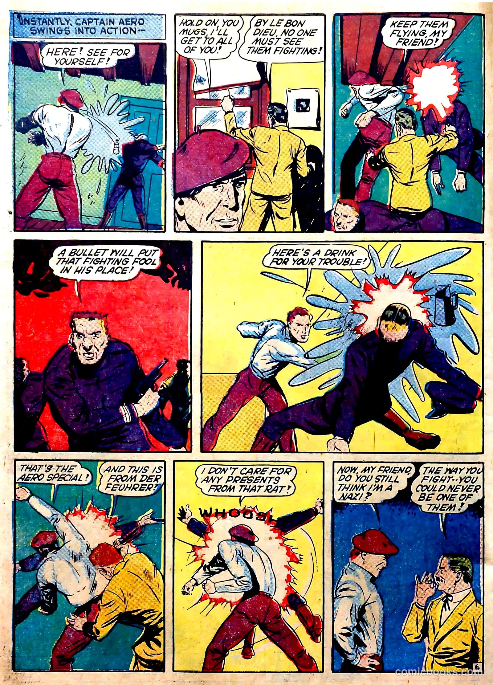 Captain Triumph Comics #6 (1942) — page 8 of 68