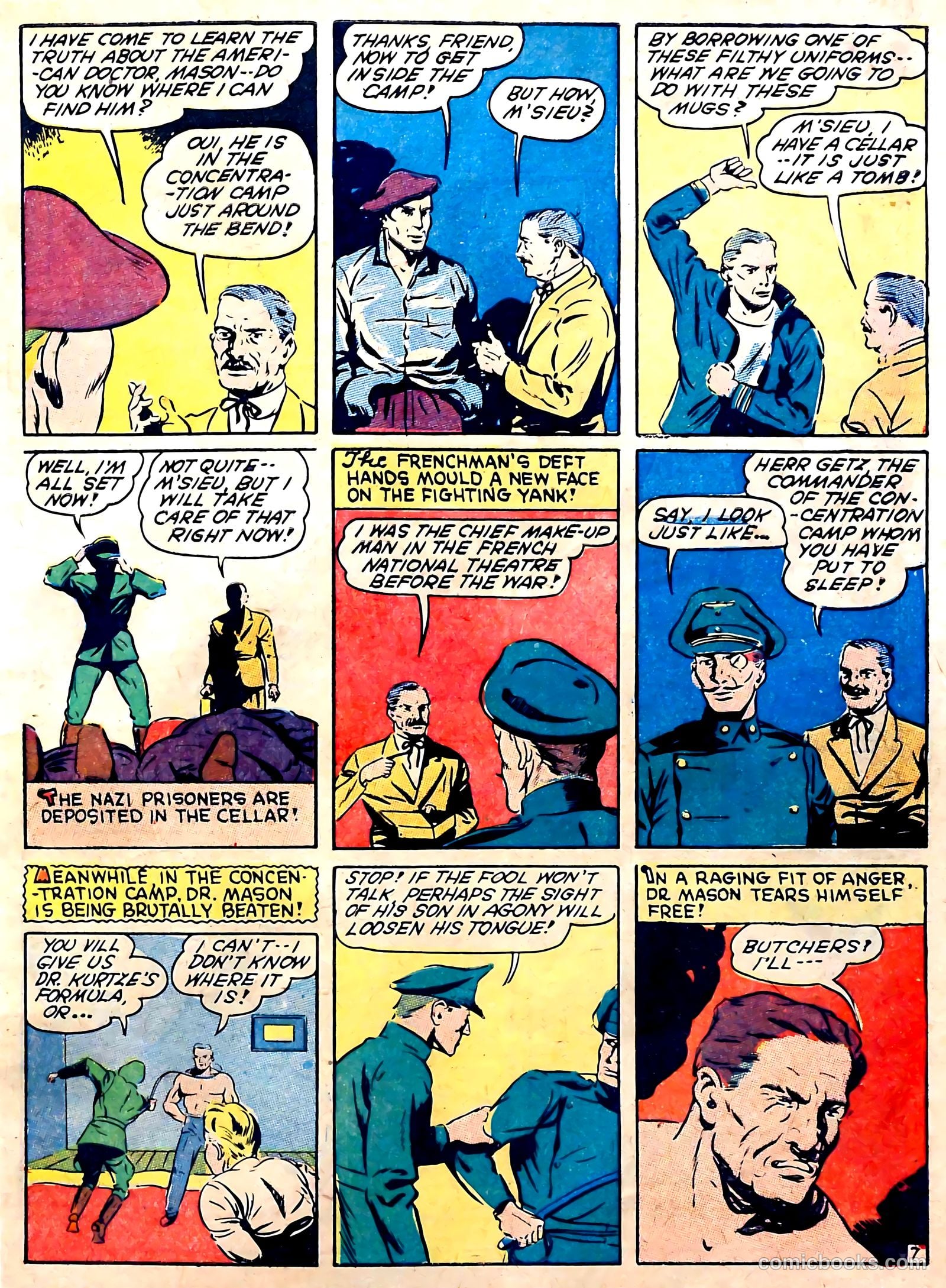 Captain Triumph Comics #6 (1942) — page 9 of 68