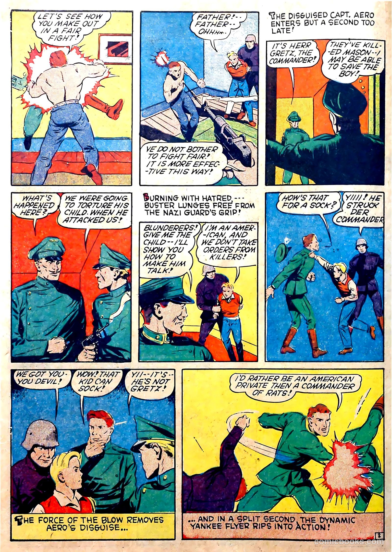 Captain Triumph Comics #6 (1942) — page 10 of 68