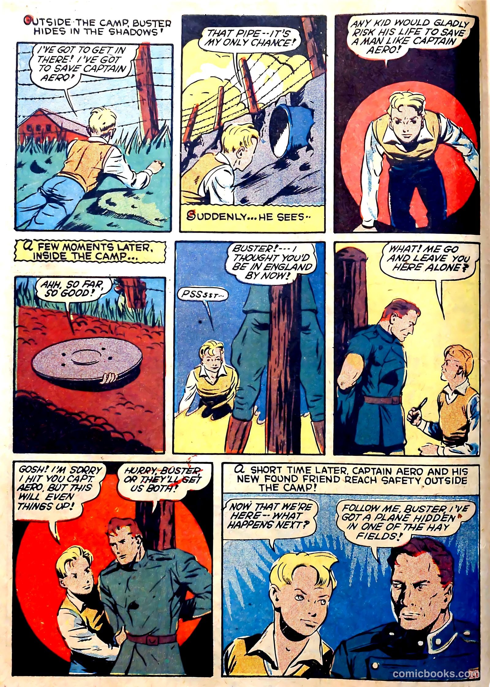 Captain Triumph Comics #6 (1942) — page 12 of 68