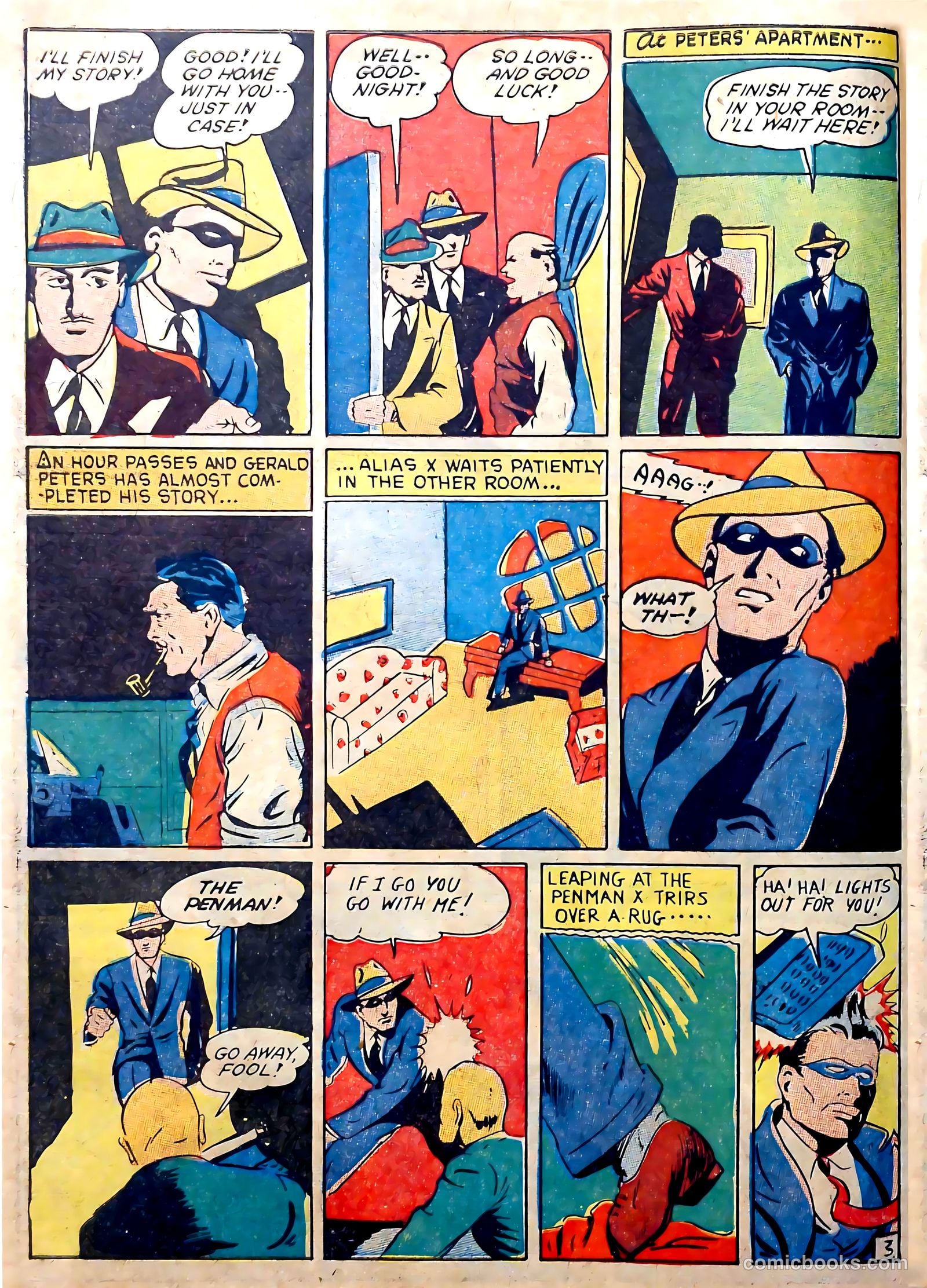 Captain Triumph Comics #6 (1942) — page 16 of 68