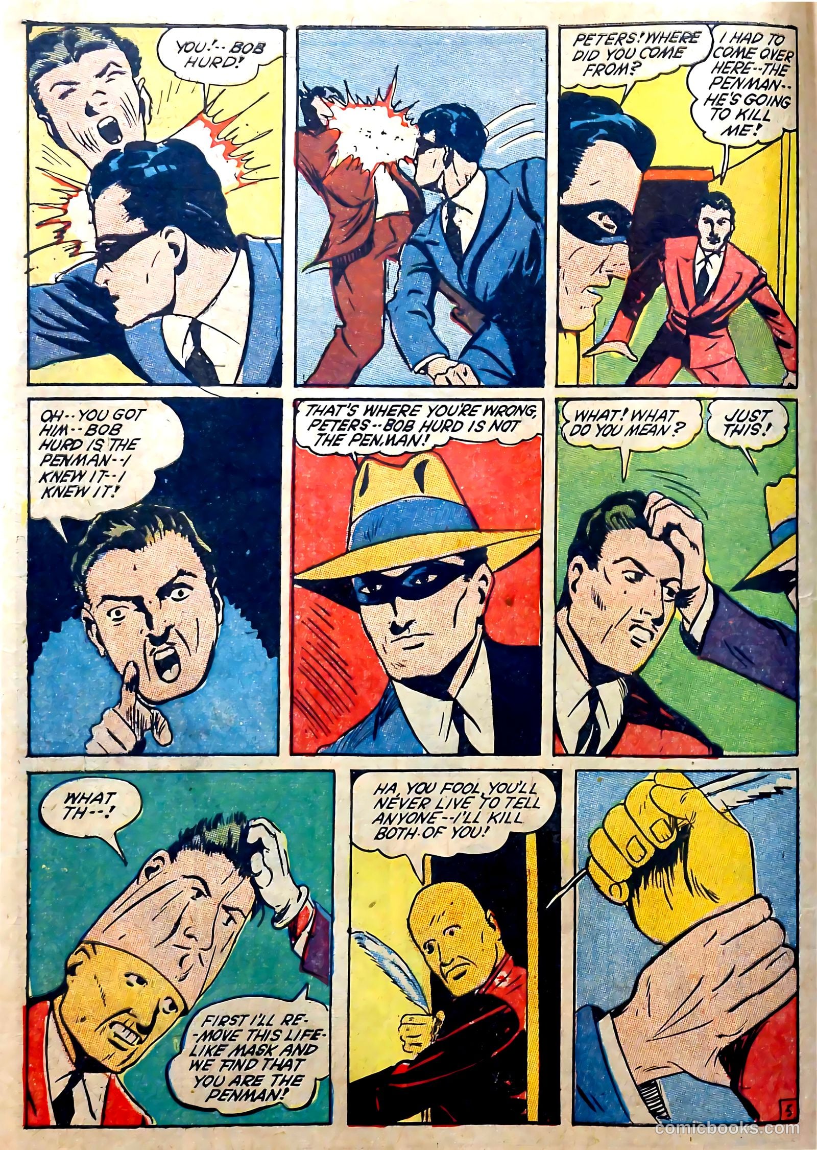 Captain Triumph Comics #6 (1942) — page 18 of 68