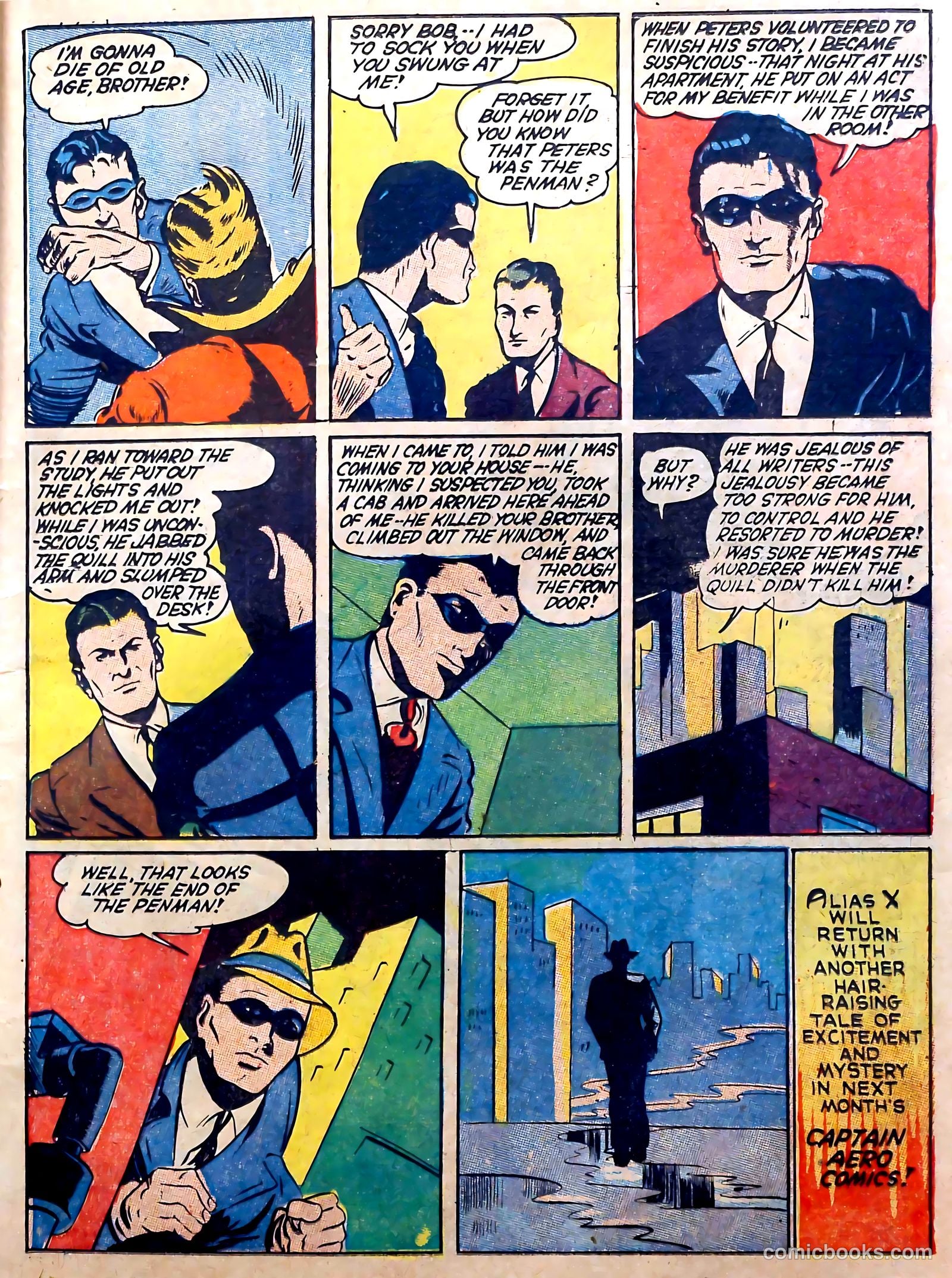 Captain Triumph Comics #6 (1942) — page 19 of 68