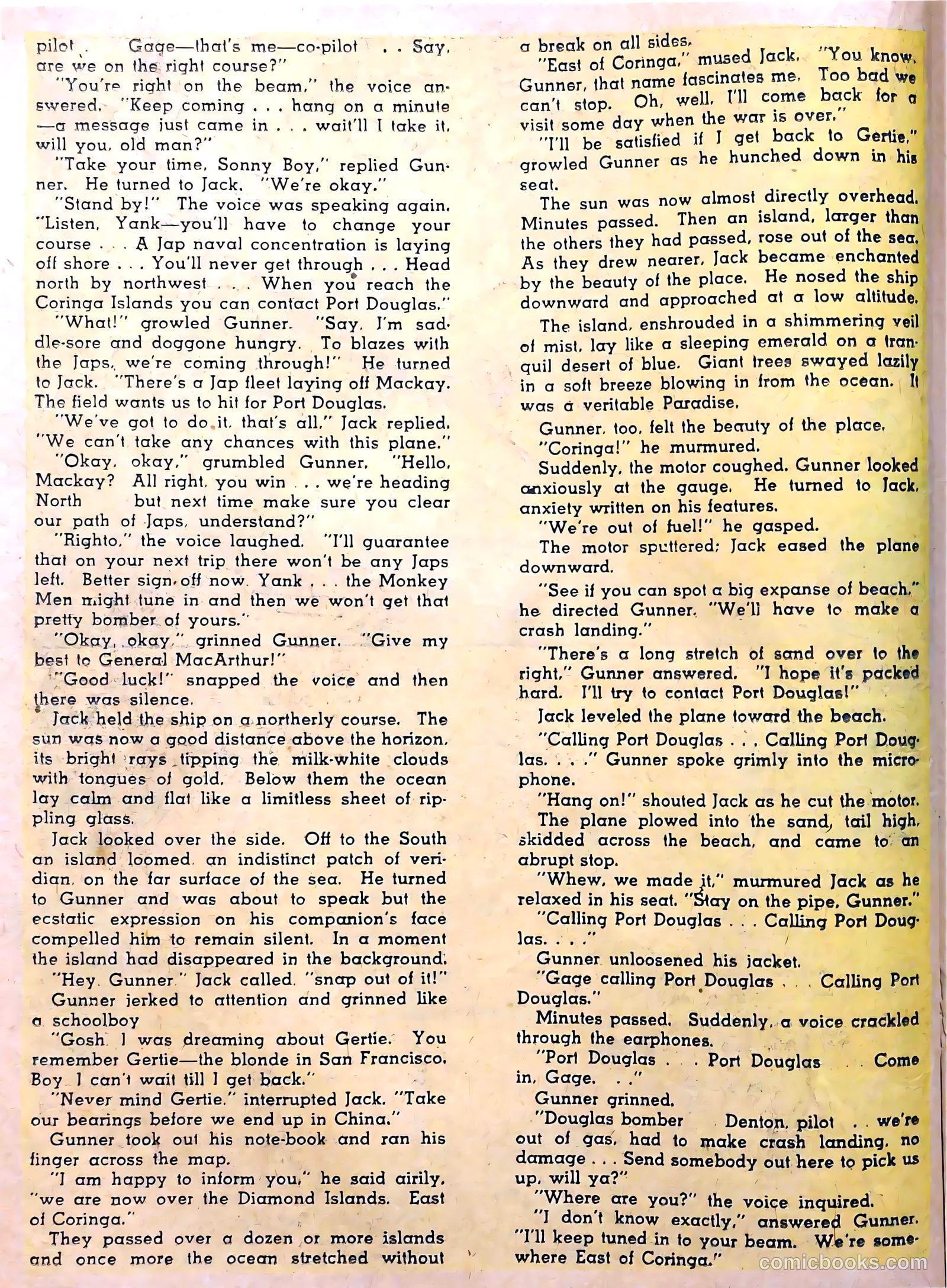 Captain Triumph Comics #6 (1942) — page 32 of 68