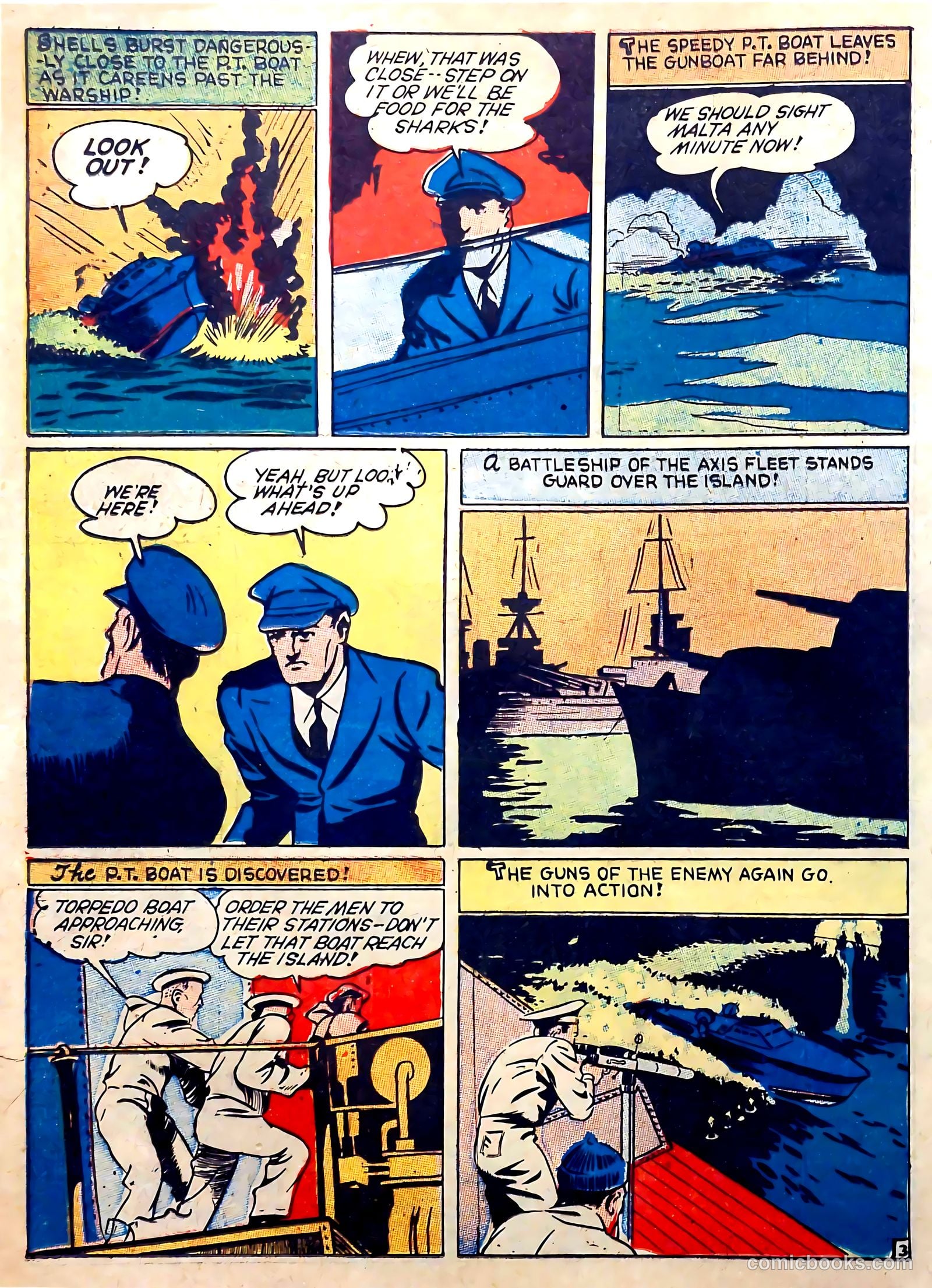 Captain Triumph Comics #6 (1942) — page 36 of 68