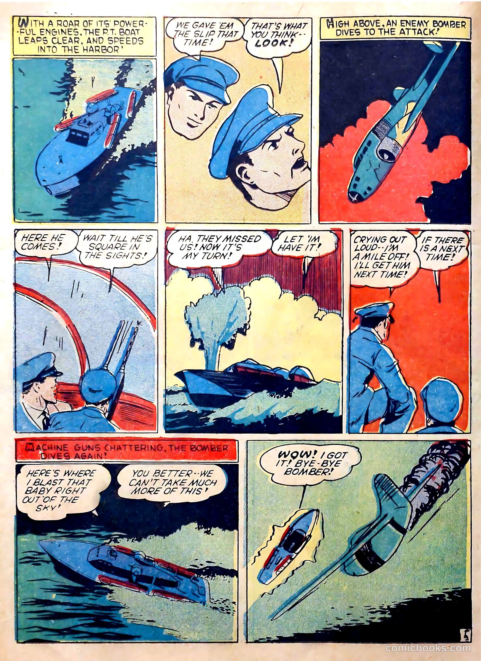 Captain Triumph Comics #6 (1942) — page 38 of 68