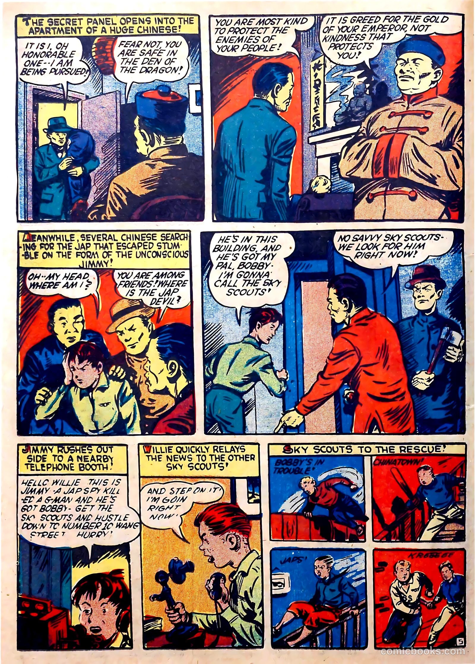Captain Triumph Comics #6 (1942) — page 44 of 68