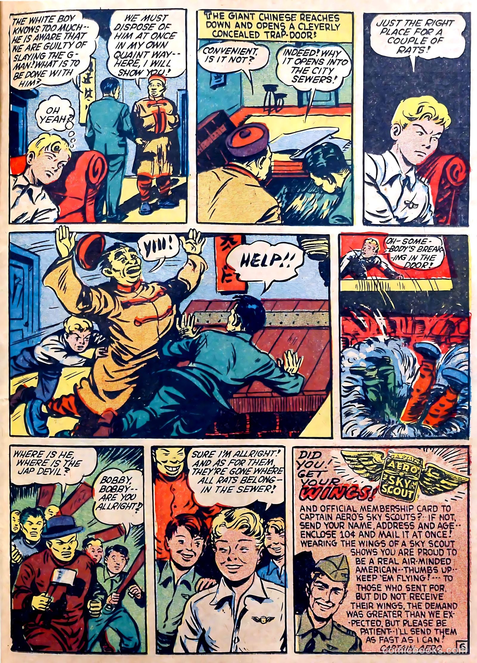 Captain Triumph Comics #6 (1942) — page 45 of 68