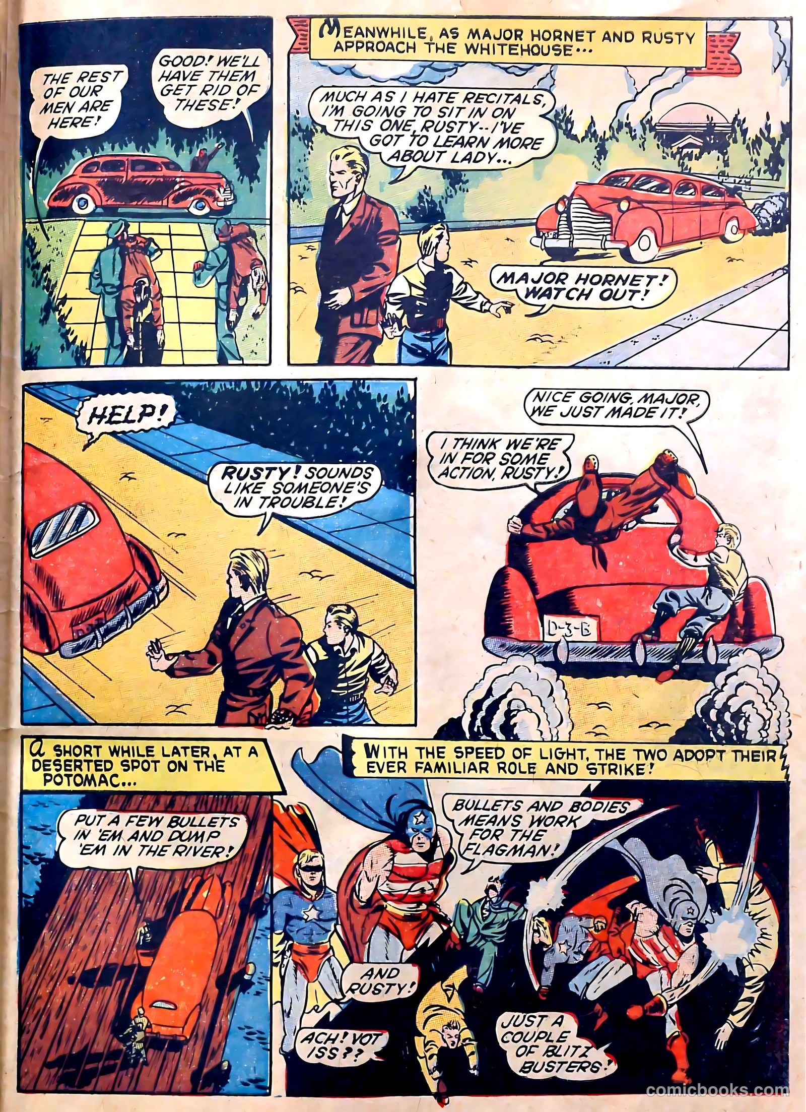 Captain Triumph Comics #6 (1942) — page 61 of 68