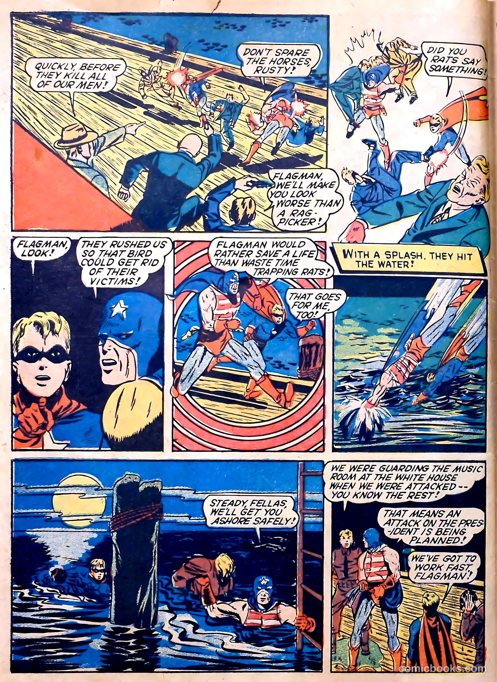 Captain Triumph Comics #6 (1942) — page 62 of 68