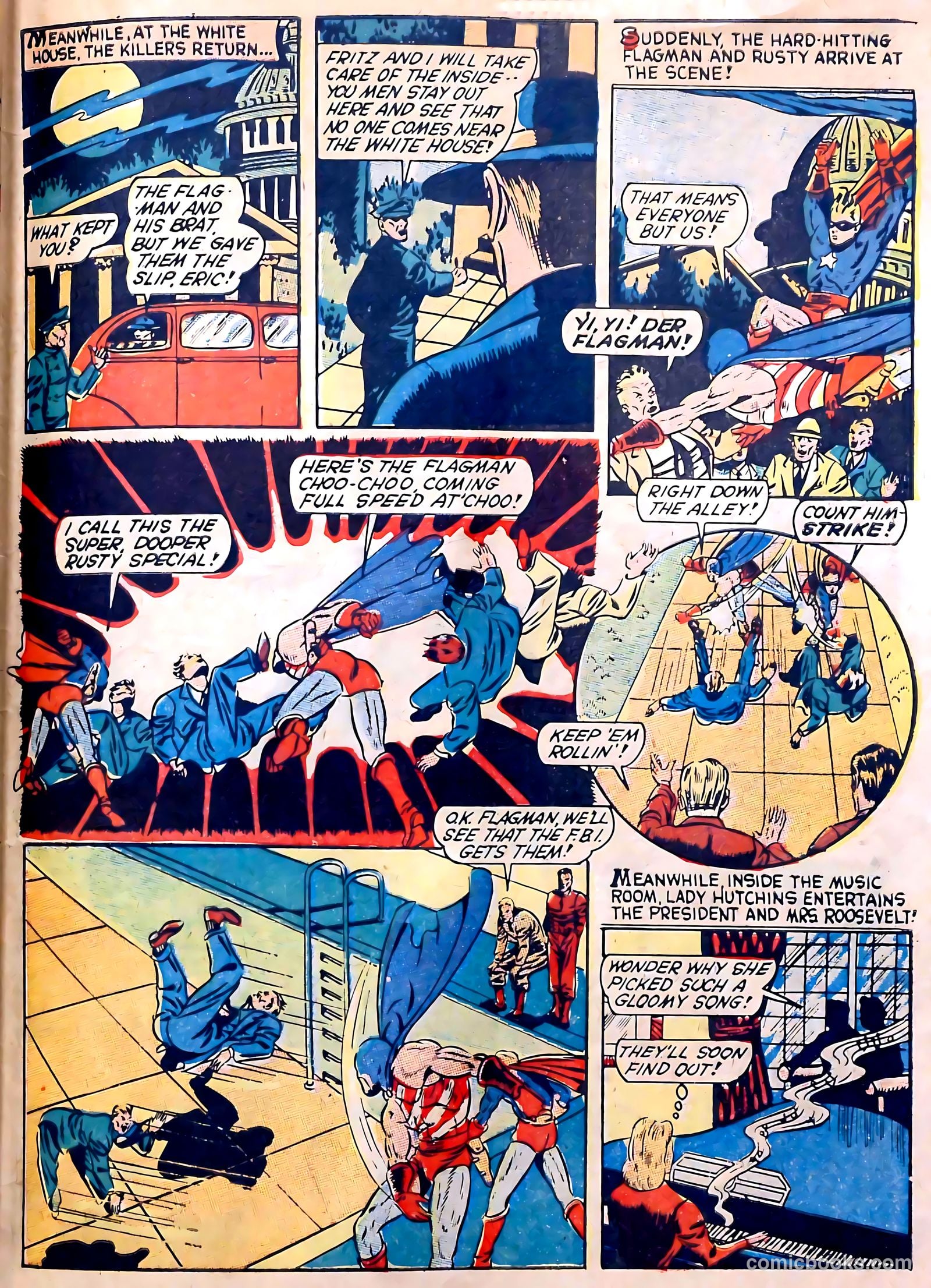 Captain Triumph Comics #6 (1942) — page 63 of 68