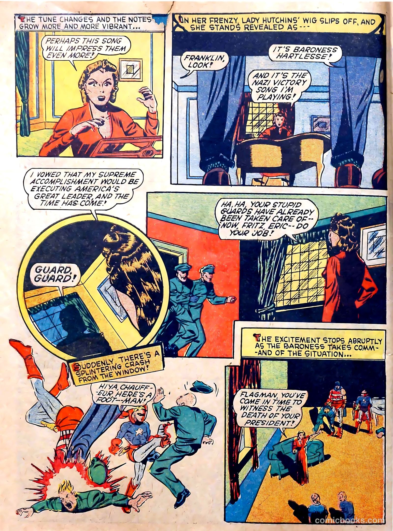 Captain Triumph Comics #6 (1942) — page 64 of 68