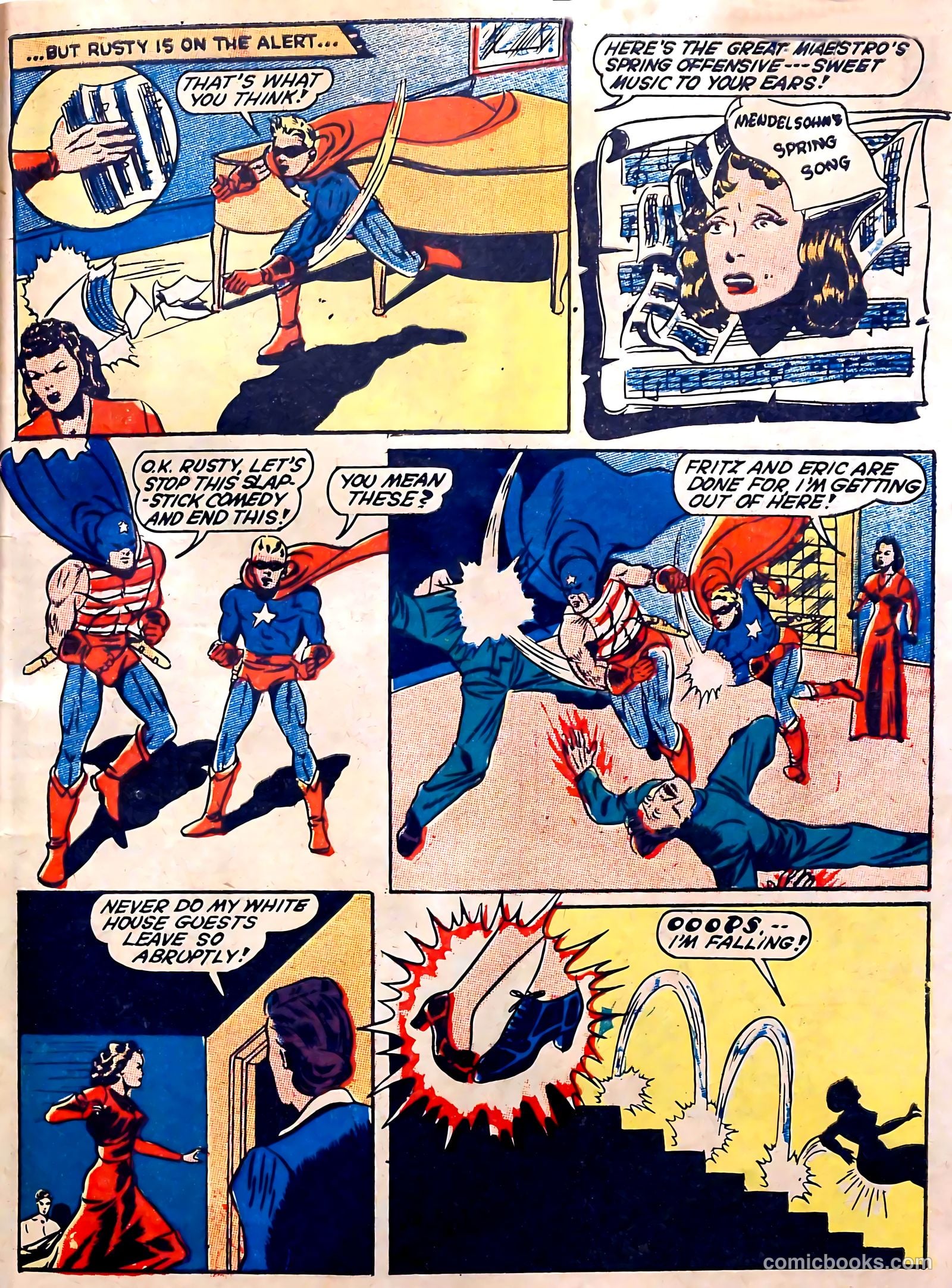 Captain Triumph Comics #6 (1942) — page 65 of 68